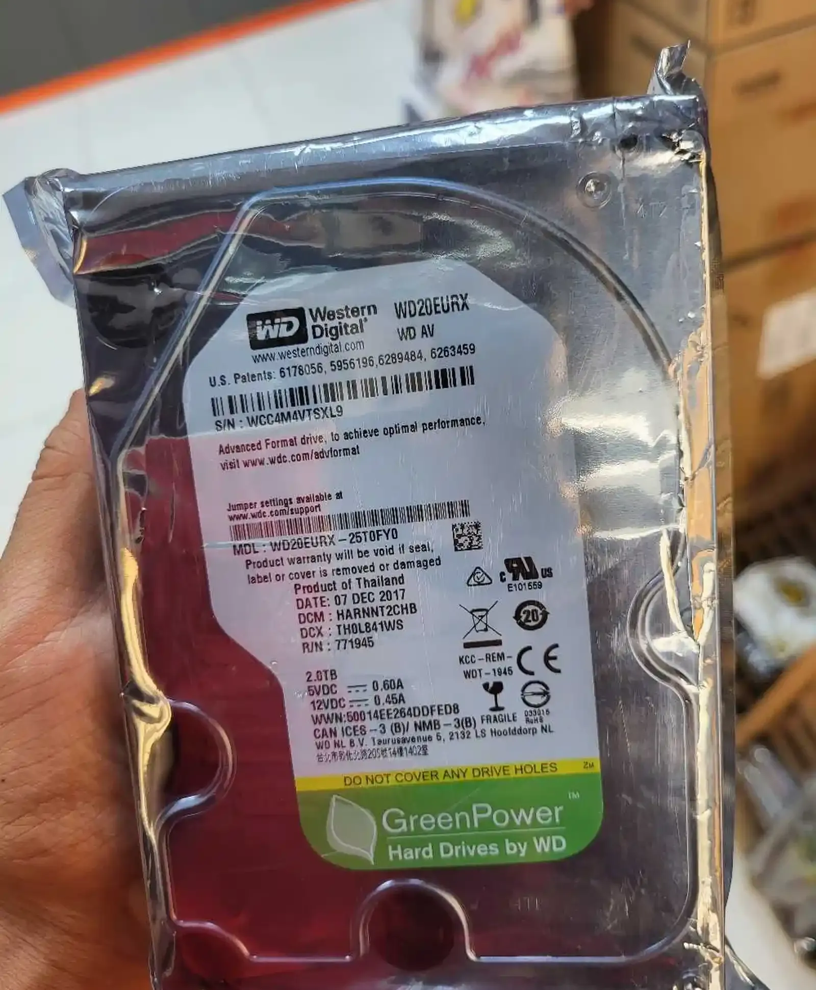 Жесткий диск 2TB / 2000GB