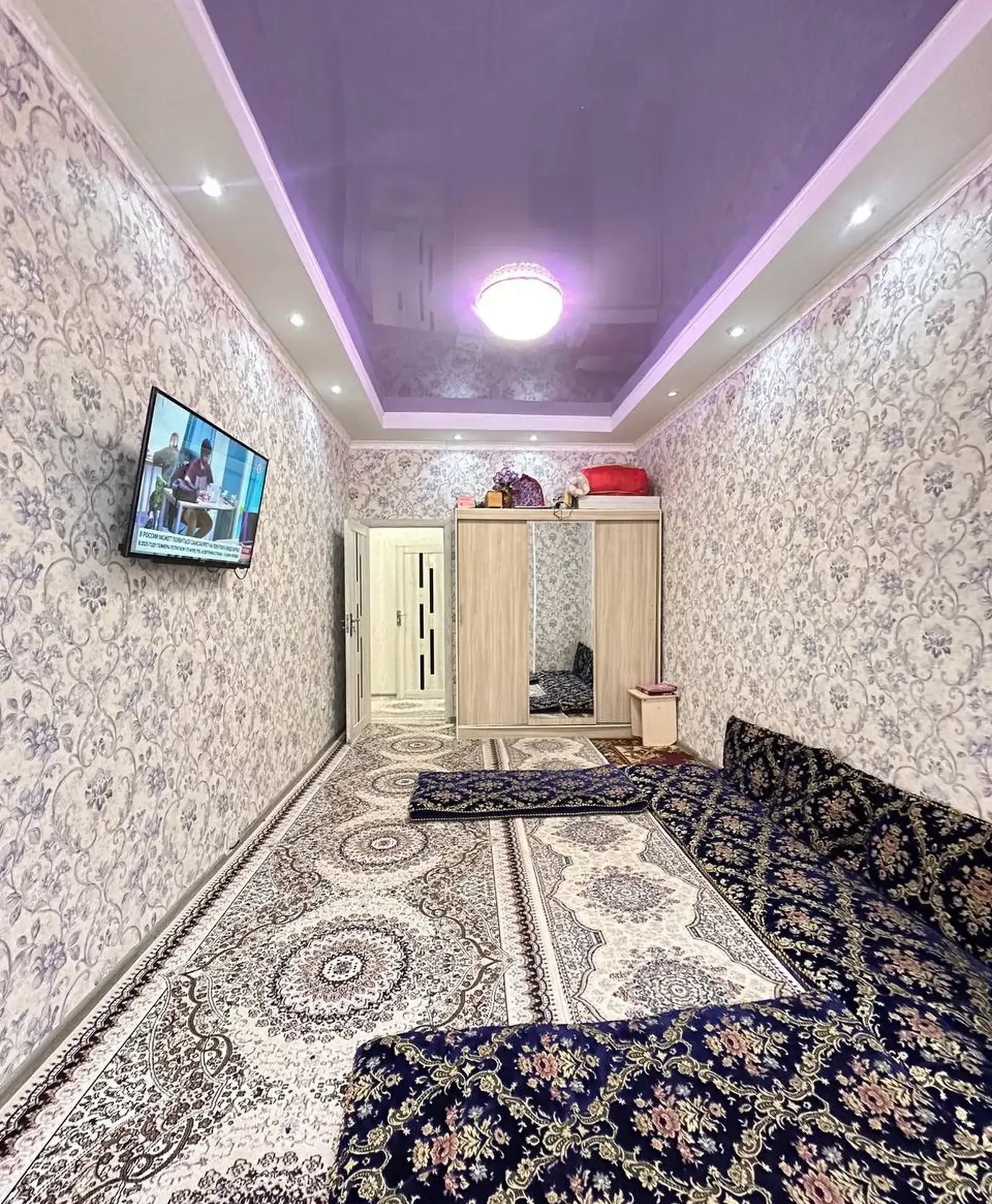 3-комн. квартира, 12 этаж, 96 м², И Сомони — фото 4