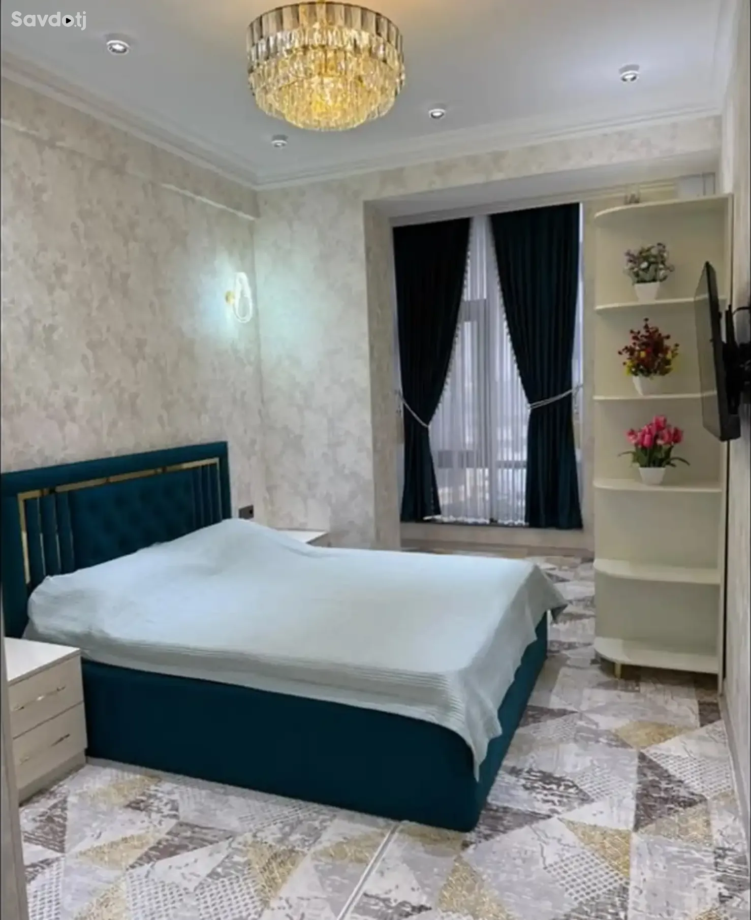 2-комн. квартира, 6 этаж, 73м², Сомони — фото 3