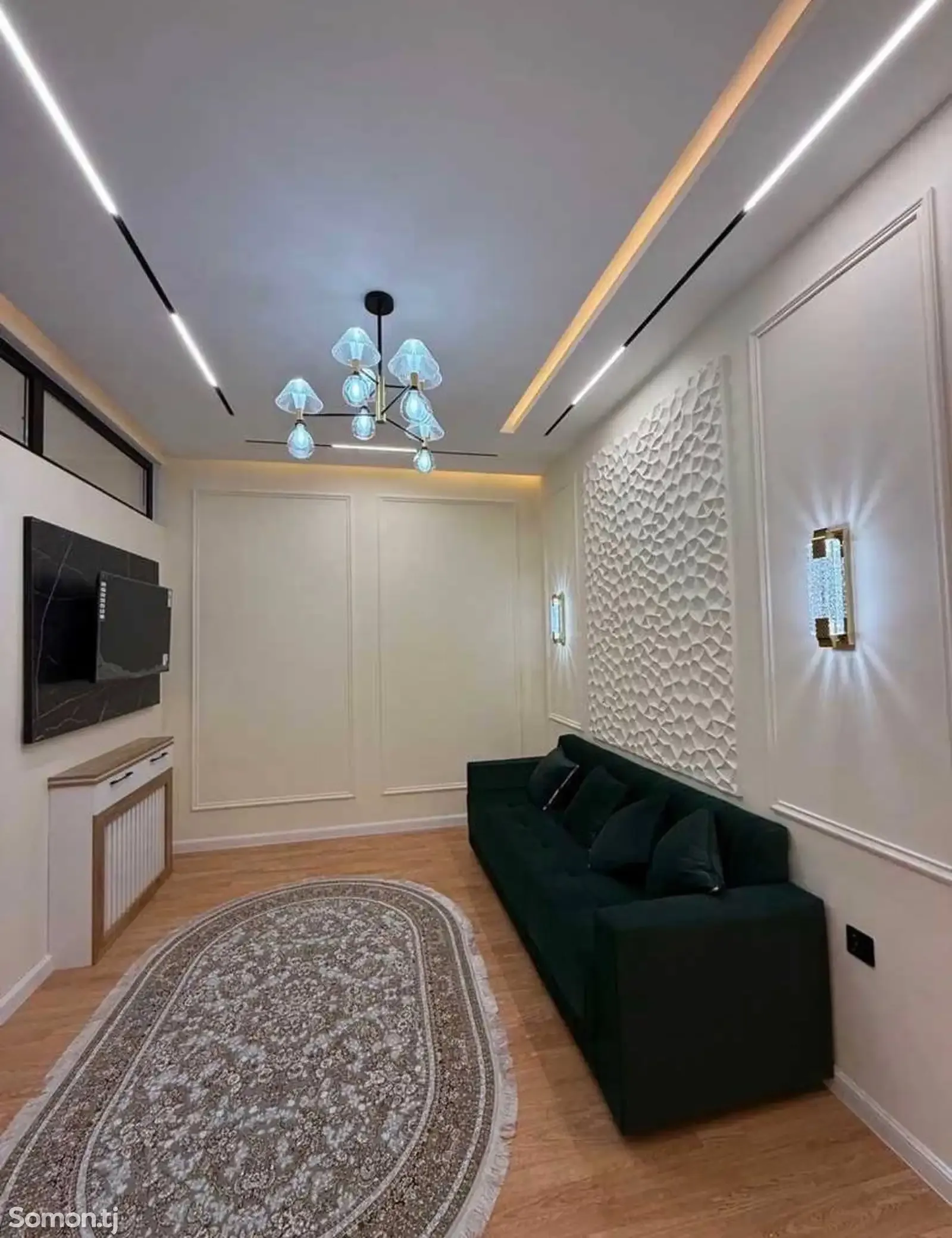 2-комн. квартира, 6 этаж, 69 м², И Сомони — фото 6