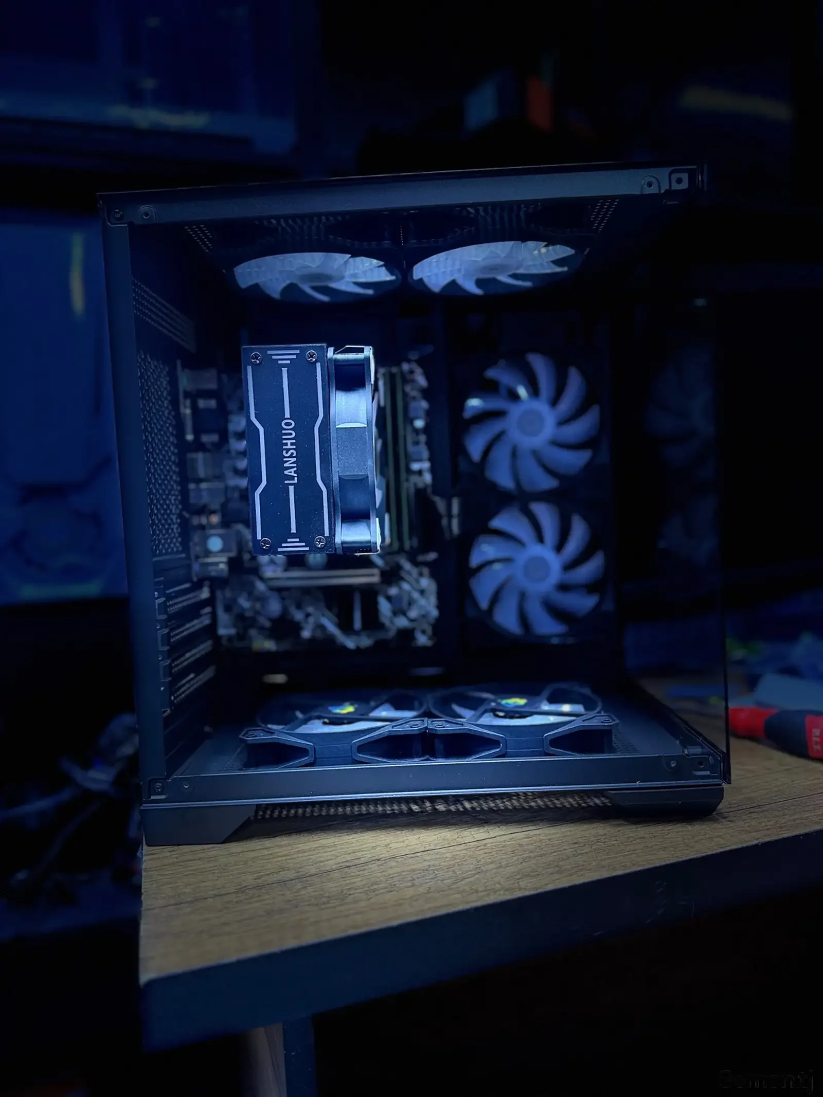 Игровой компьютер core i5 11400F/RAM 16GB/RX 580 8GB/NVME M2 512GB — фото 2