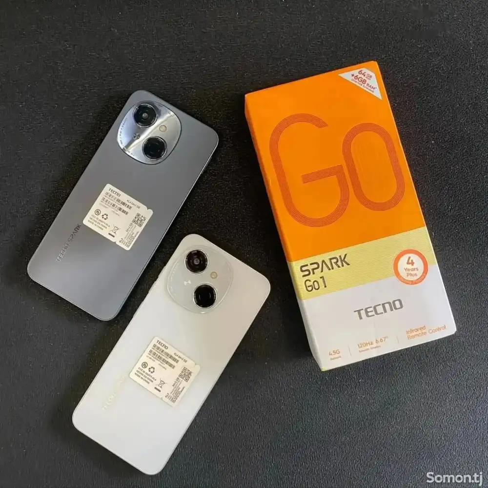 Tecno Spark Go1 6/128Gb black
