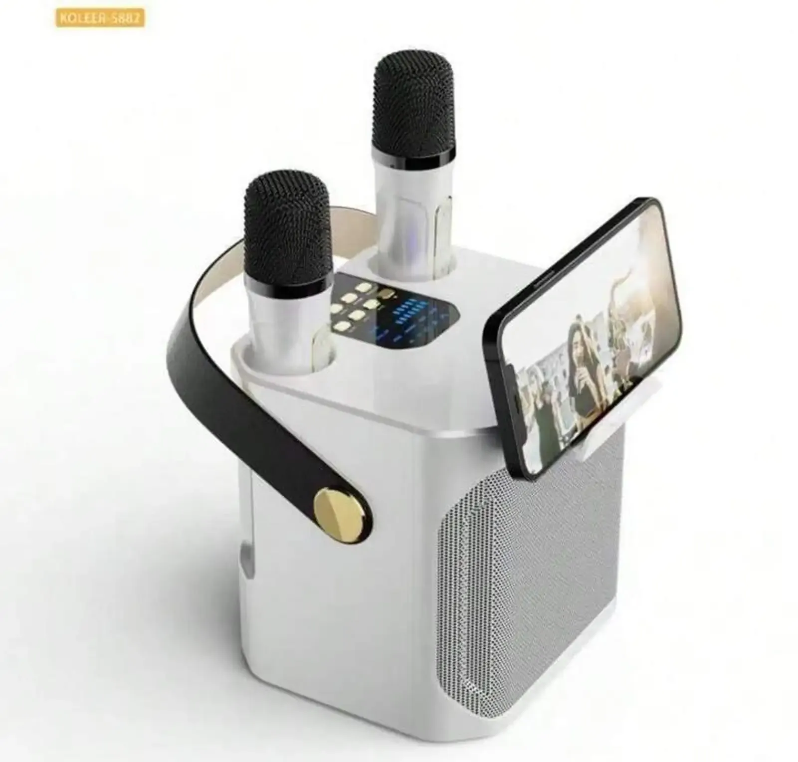 Беспроводная колонка Koleer S882 с караоке 10W TF USB Караоке