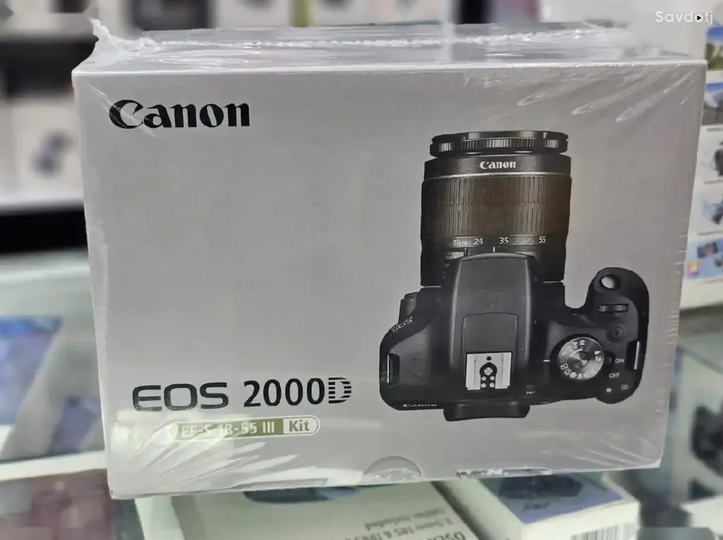 Фотоаппарат Canon EOS 2000D Kit EF-S 18-55mm lll