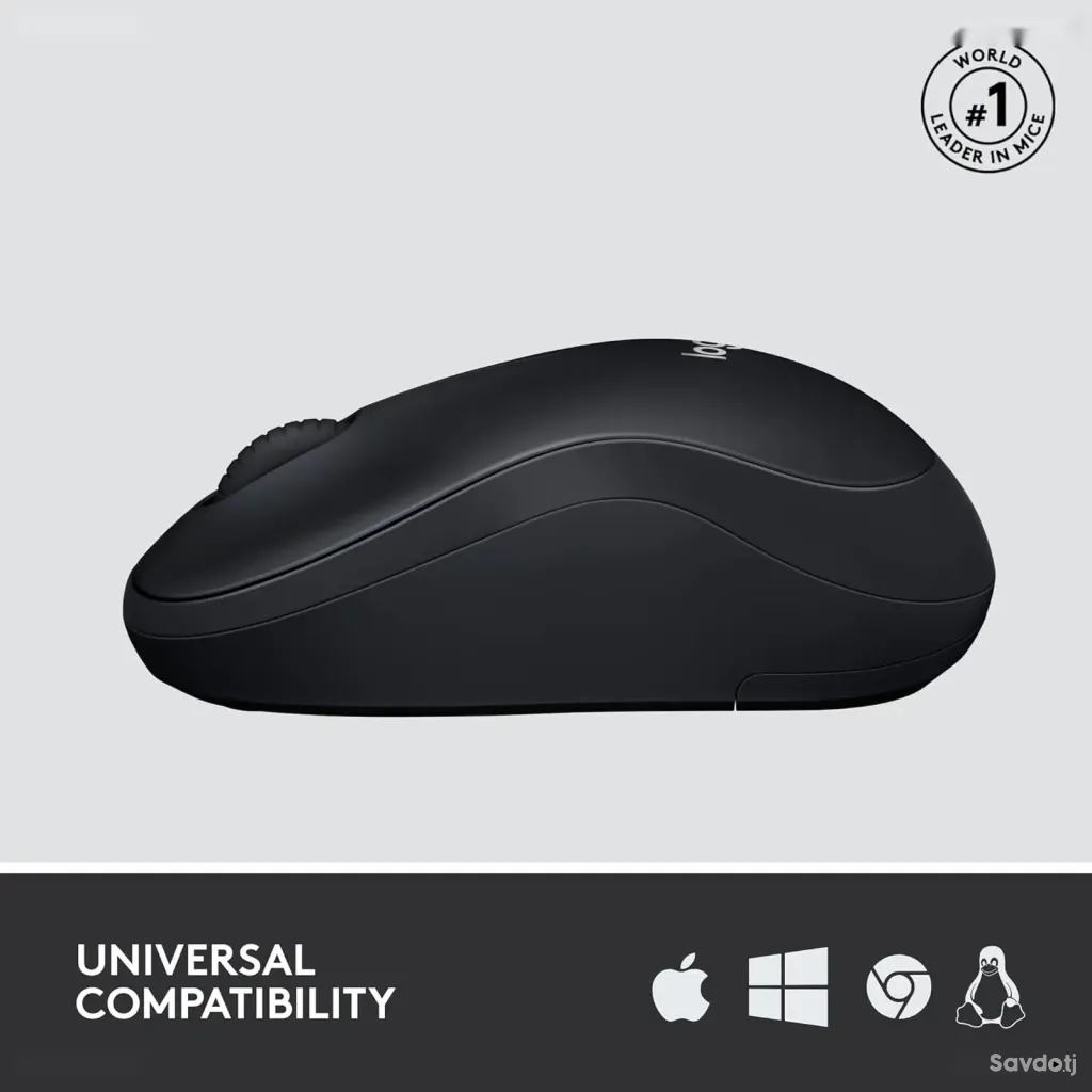 Беспроводная мышь Logitech M220 Silent Wireless Mouse Black