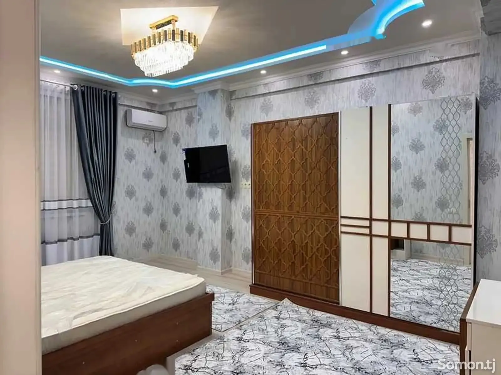 2-комн. квартира, 9 этаж, 80м², И.Сомони, бозори Мехргон — фото 6