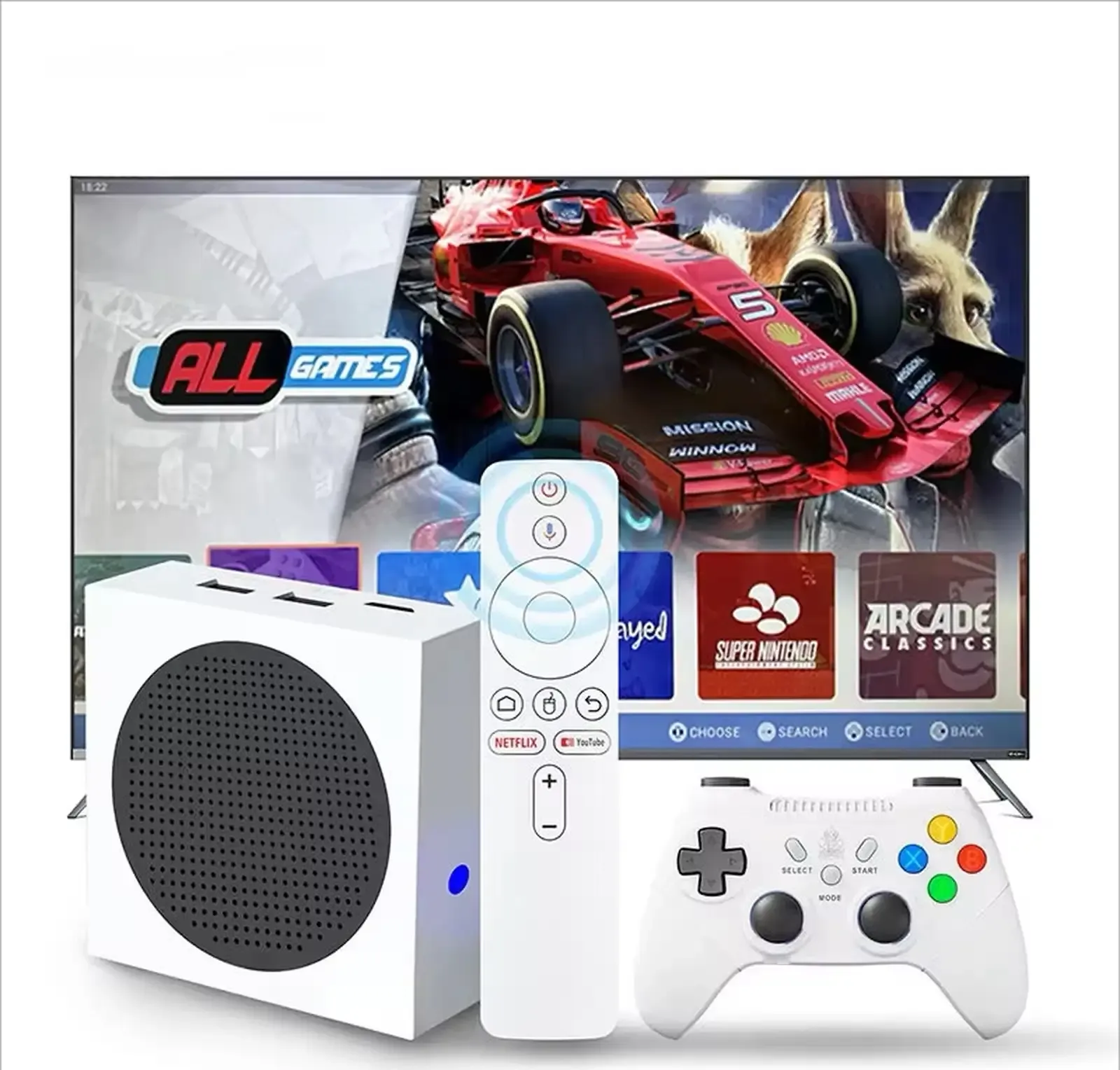 Игровая Приставка и Android tv Game Series G8