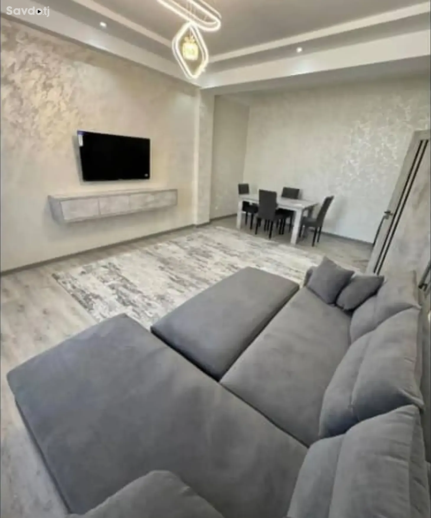 2-комн. квартира, 12 этаж, 76м², Сомони — фото 6