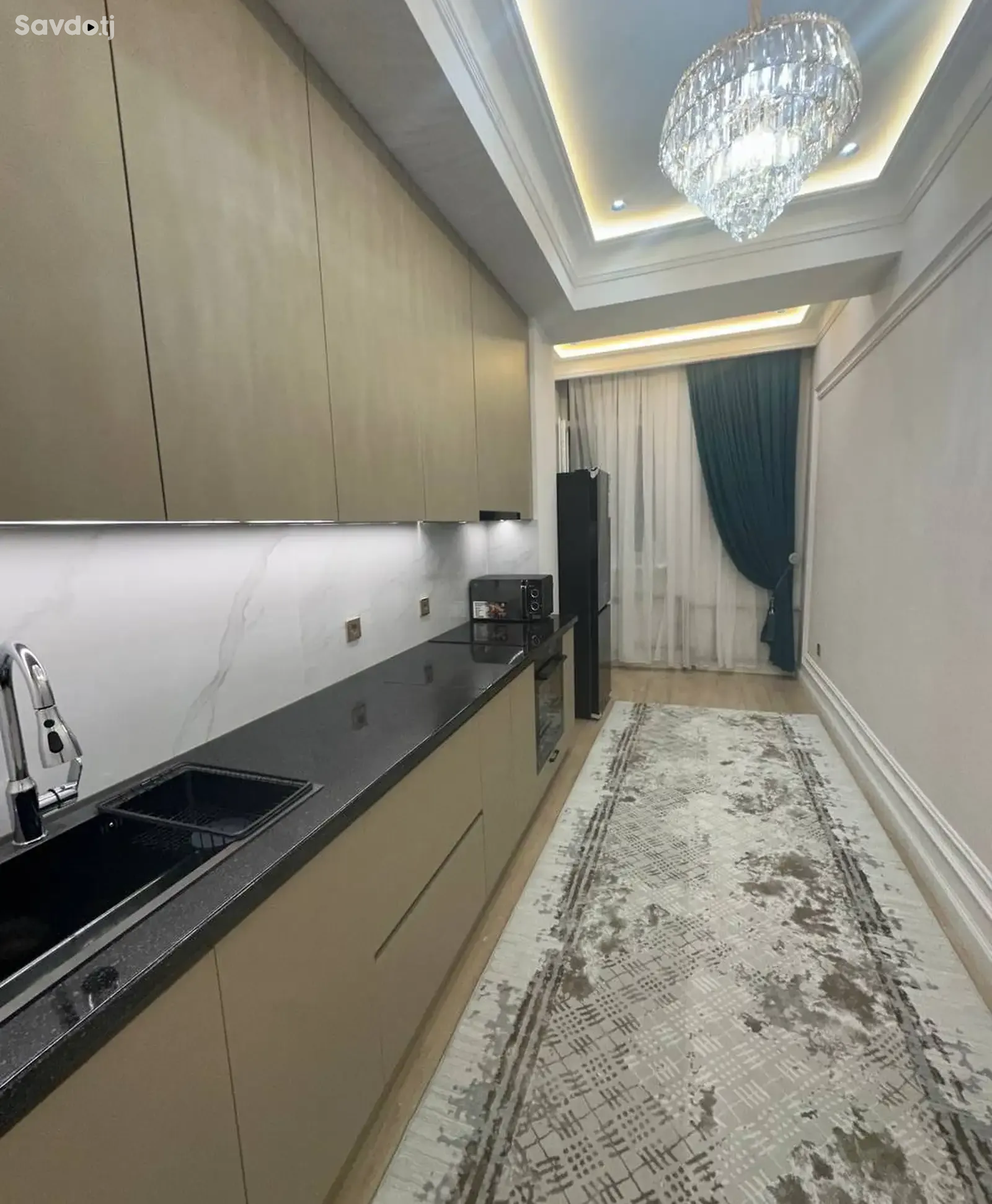 3-комн. квартира, 16 этаж, 77 м², И.Сомони Славянский университет