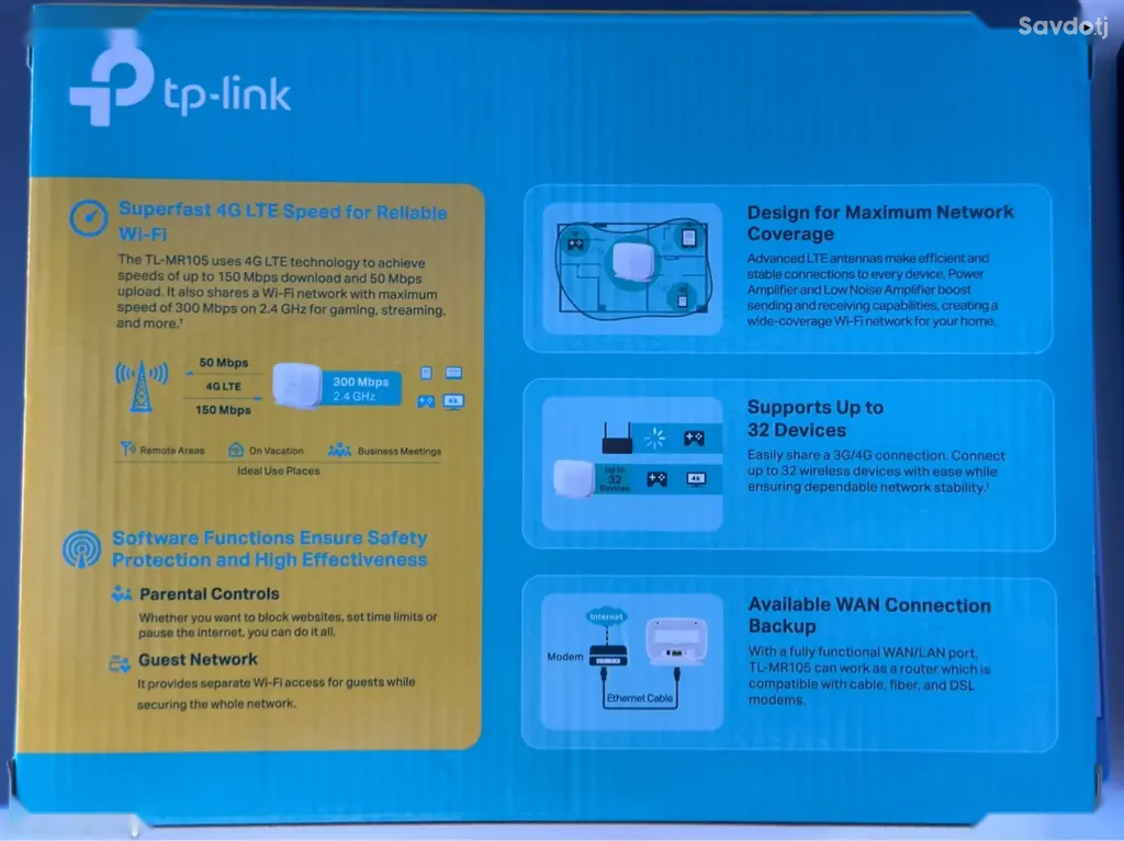 Роутер wifi TP LINK MR 105