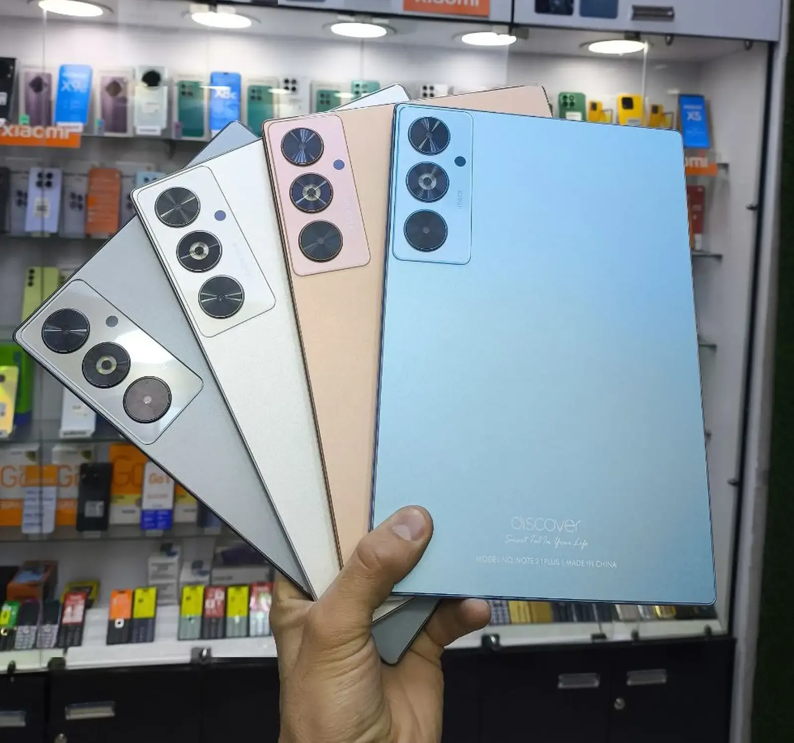 Планшет Discover 2Sim 16/512gb Blue 8000мач