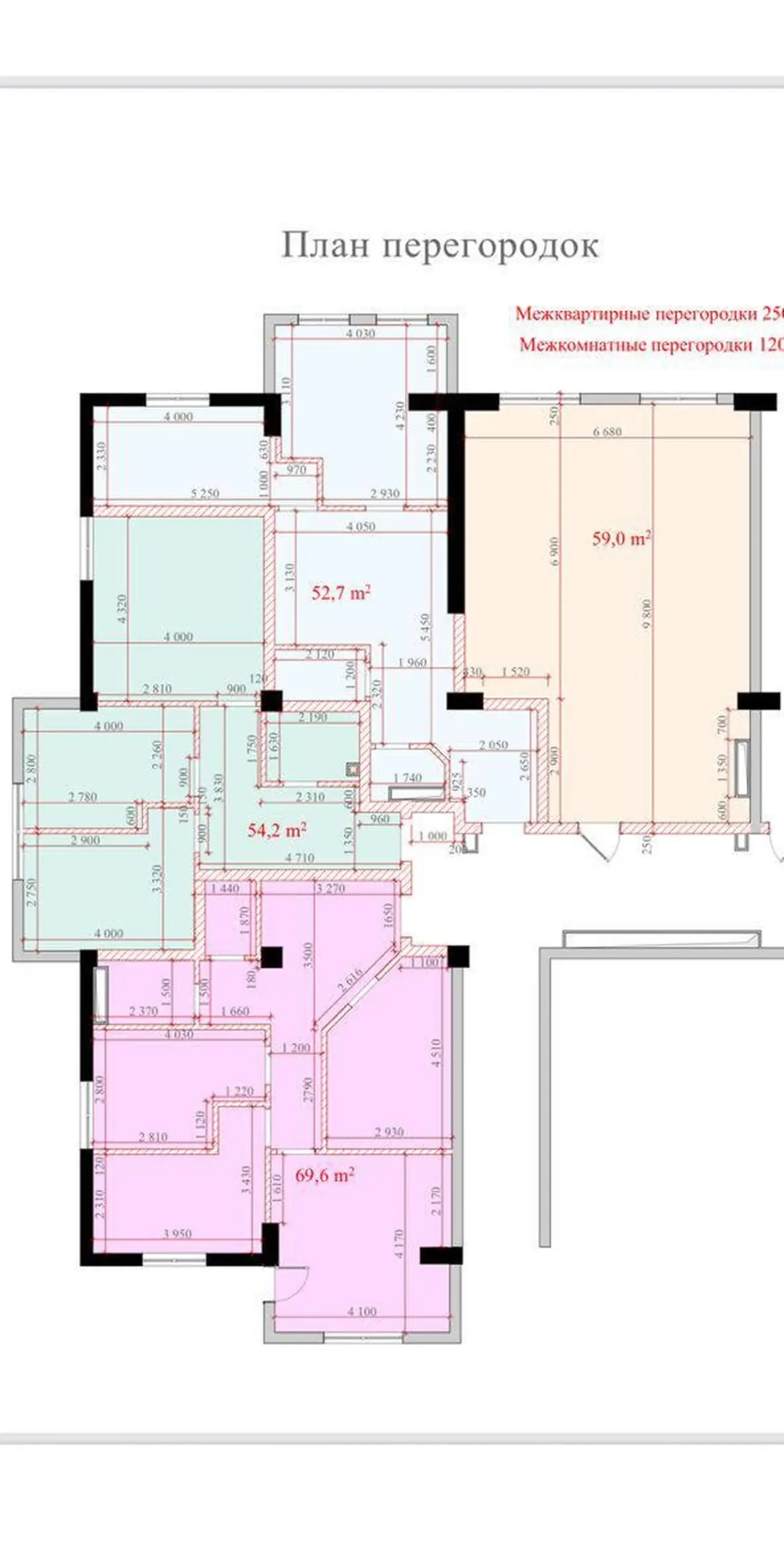 1-комн. квартира, 18 этаж, 52 м², Шохмансур — фото 6