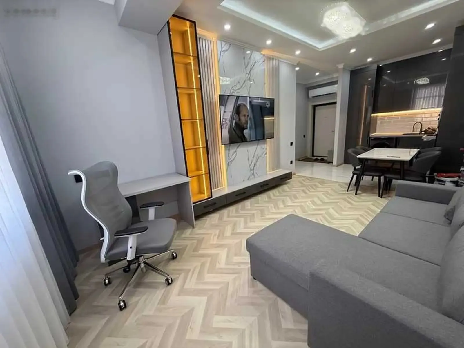 1-комн. квартира, 12 этаж, 52 м², 82мкр гулдаста — фото 7