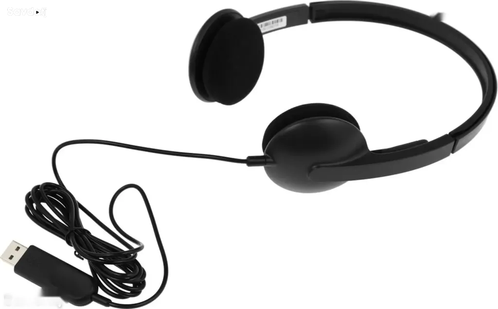 USB-гарнитура Logitech H340 Stereo Headset с шумоподавлением Black