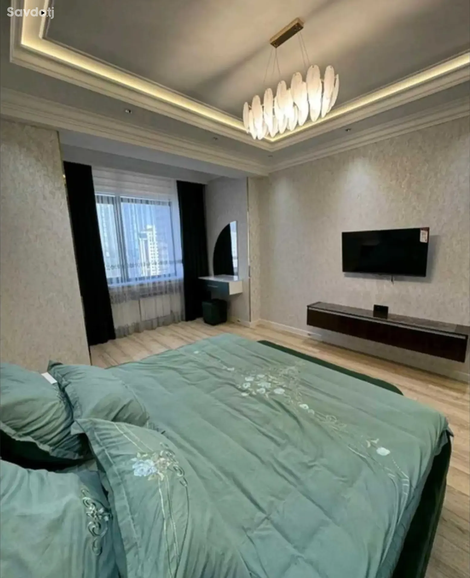 2-комн. квартира, 14 этаж, 101м², И. Сомони — фото 2