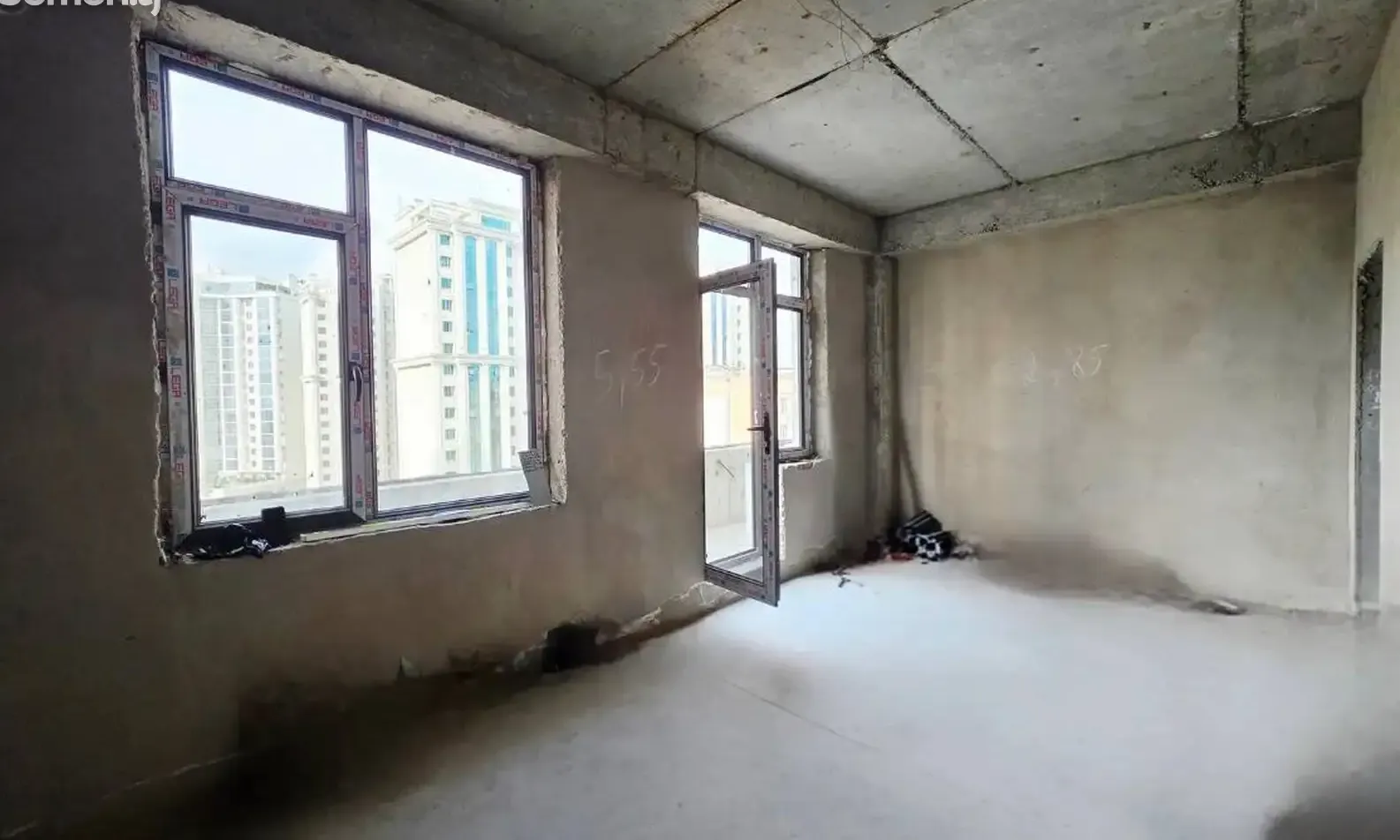 2-комн. квартира, 12 этаж, 81 м², И Сомони — фото 4