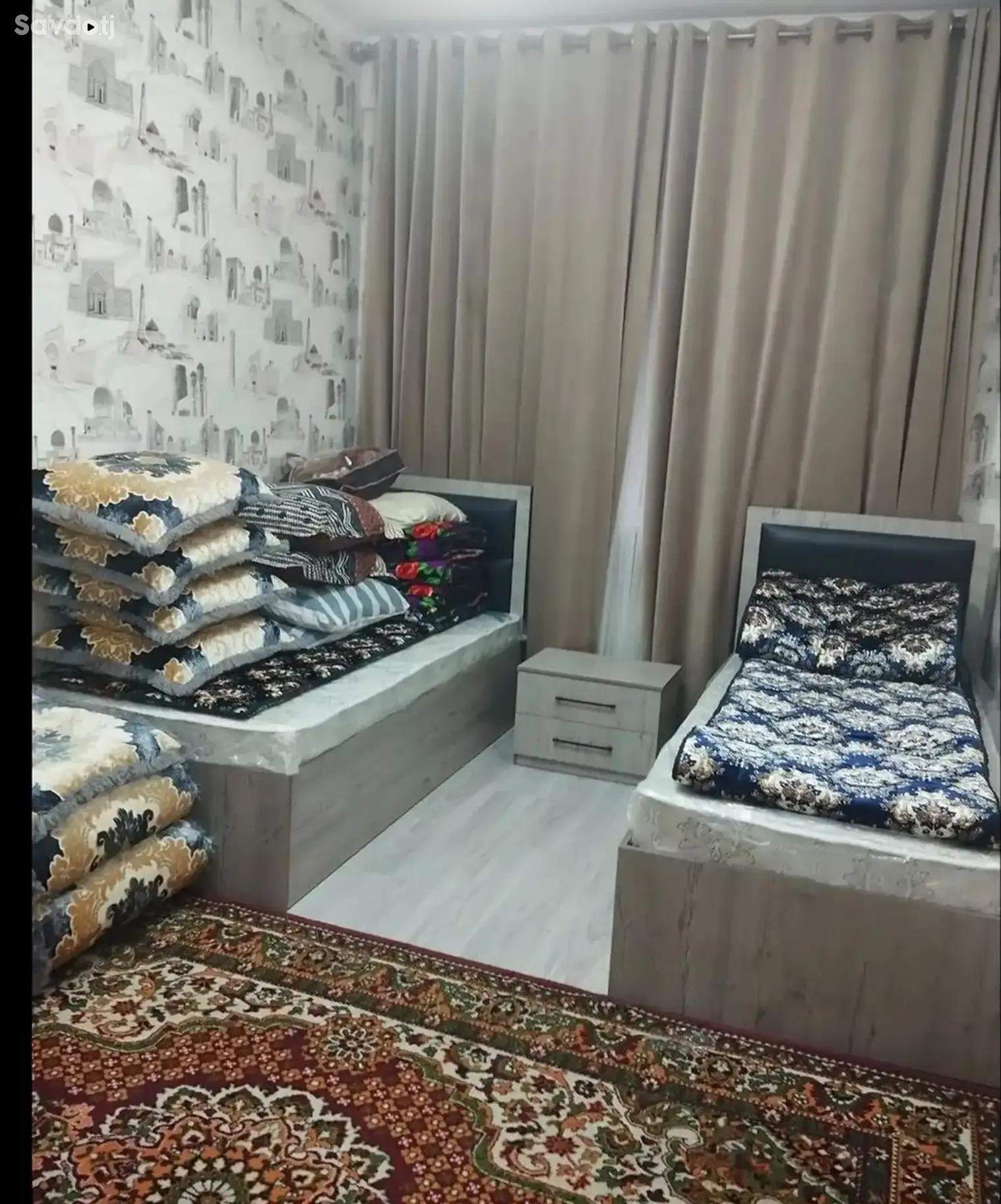 3-комн. квартира, 2 этаж, 100м², Сомони — фото 3