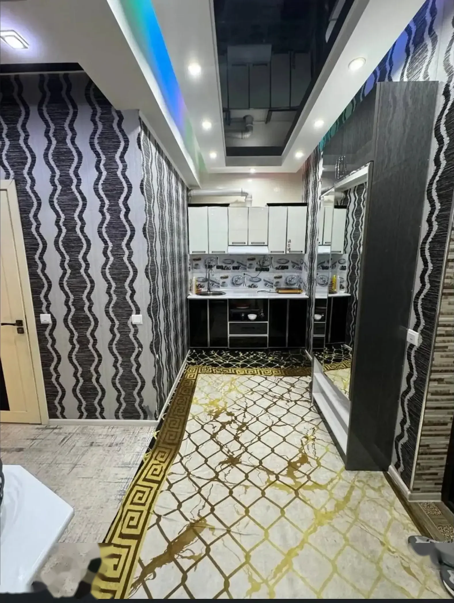 2-комн. квартира, 12 этаж, 65м², И Сомони Вефа центр — фото 9