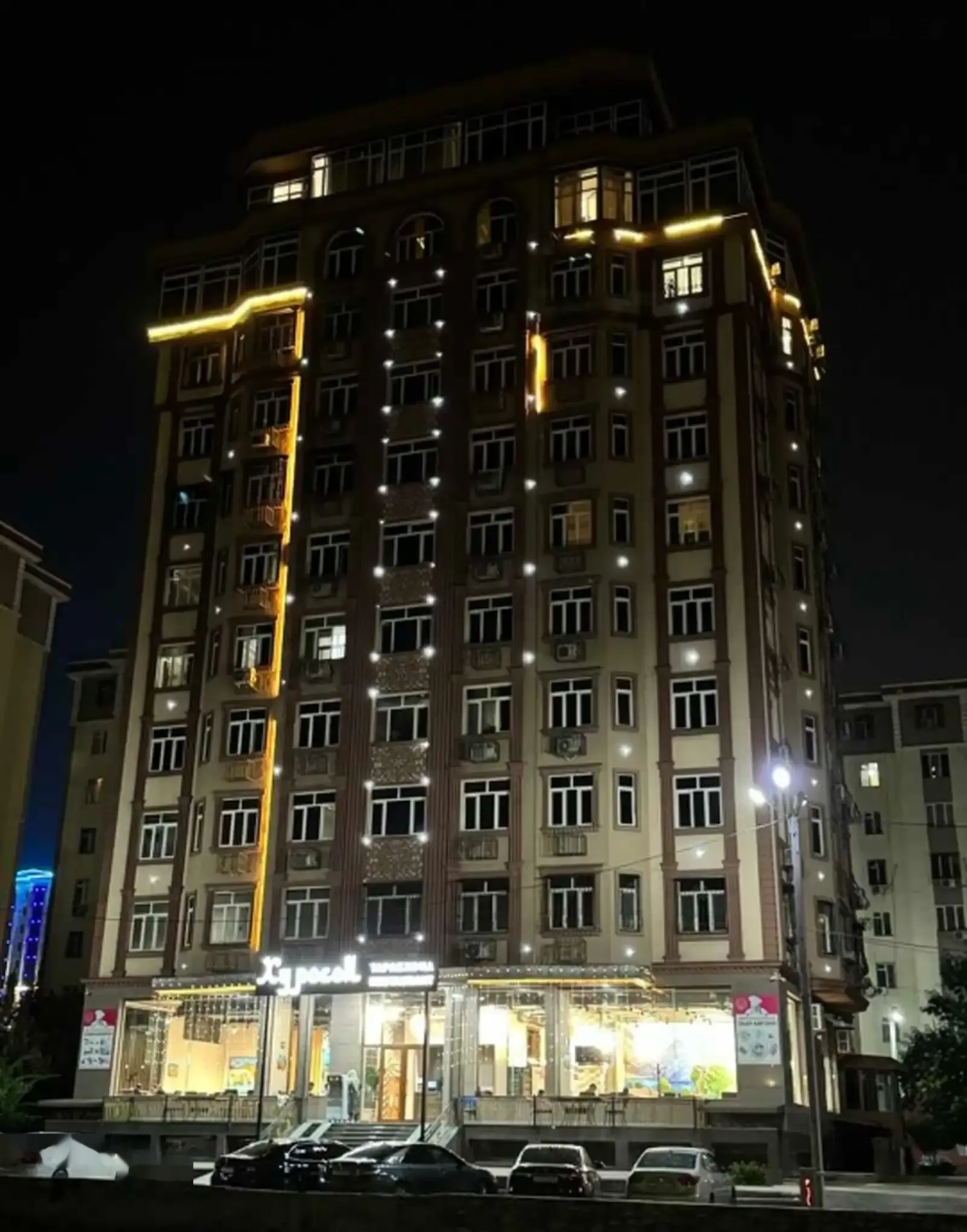 3-комн. квартира, 11 этаж, 140м², Сомони