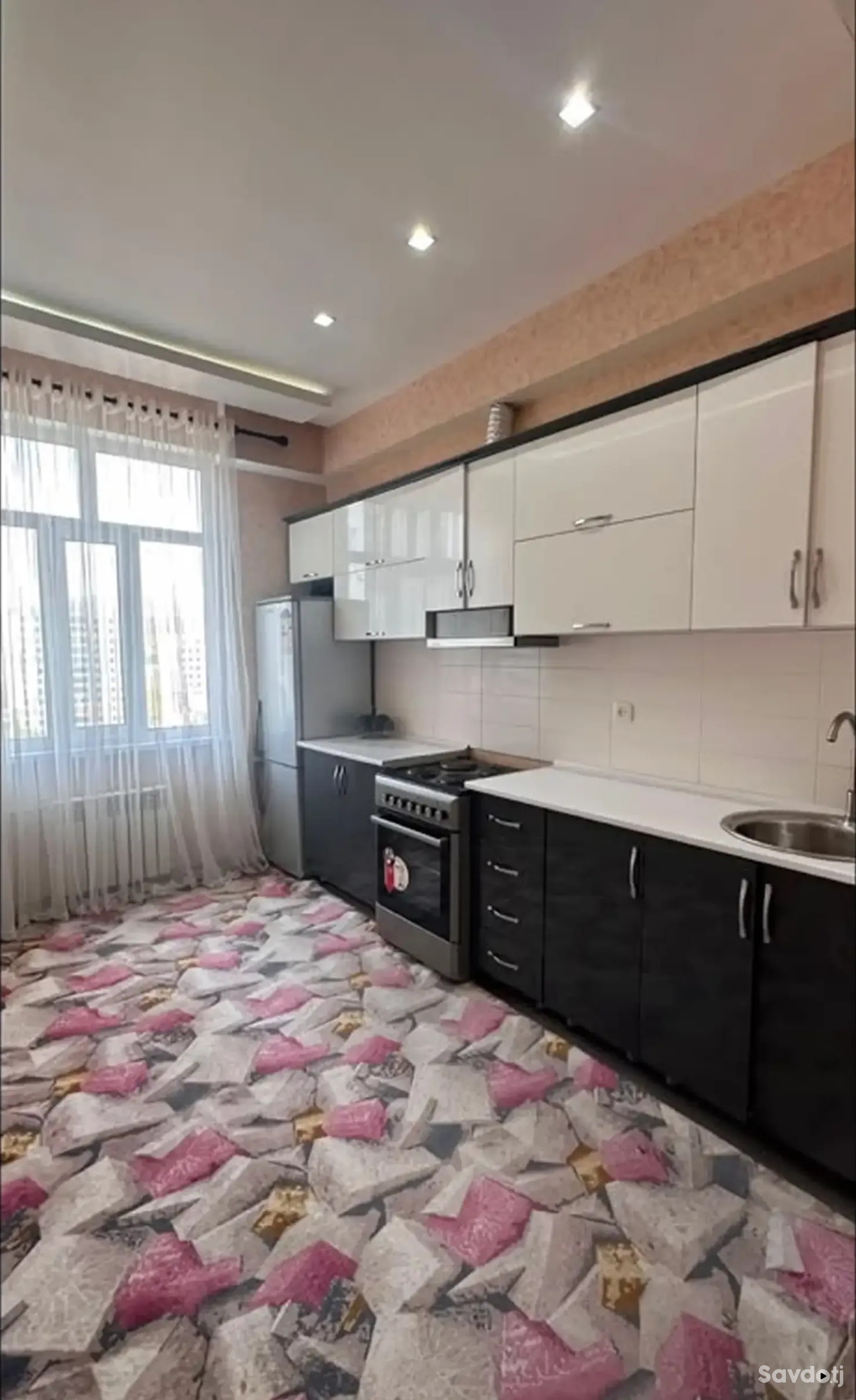 2-комн. квартира, 13 этаж, 72м², Сомони — фото 6
