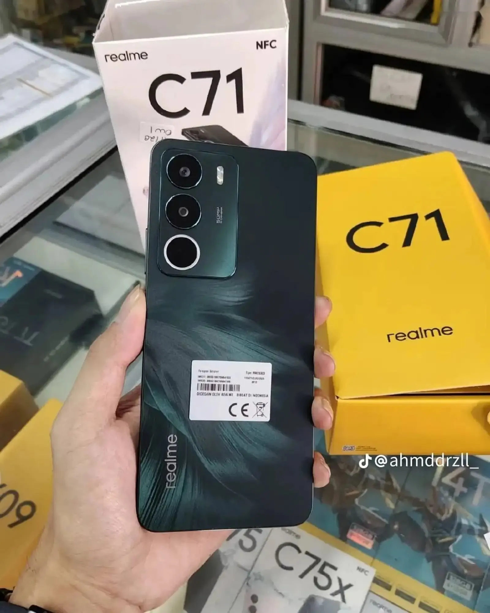 Realme C71 6/128Gb green 6300Мач