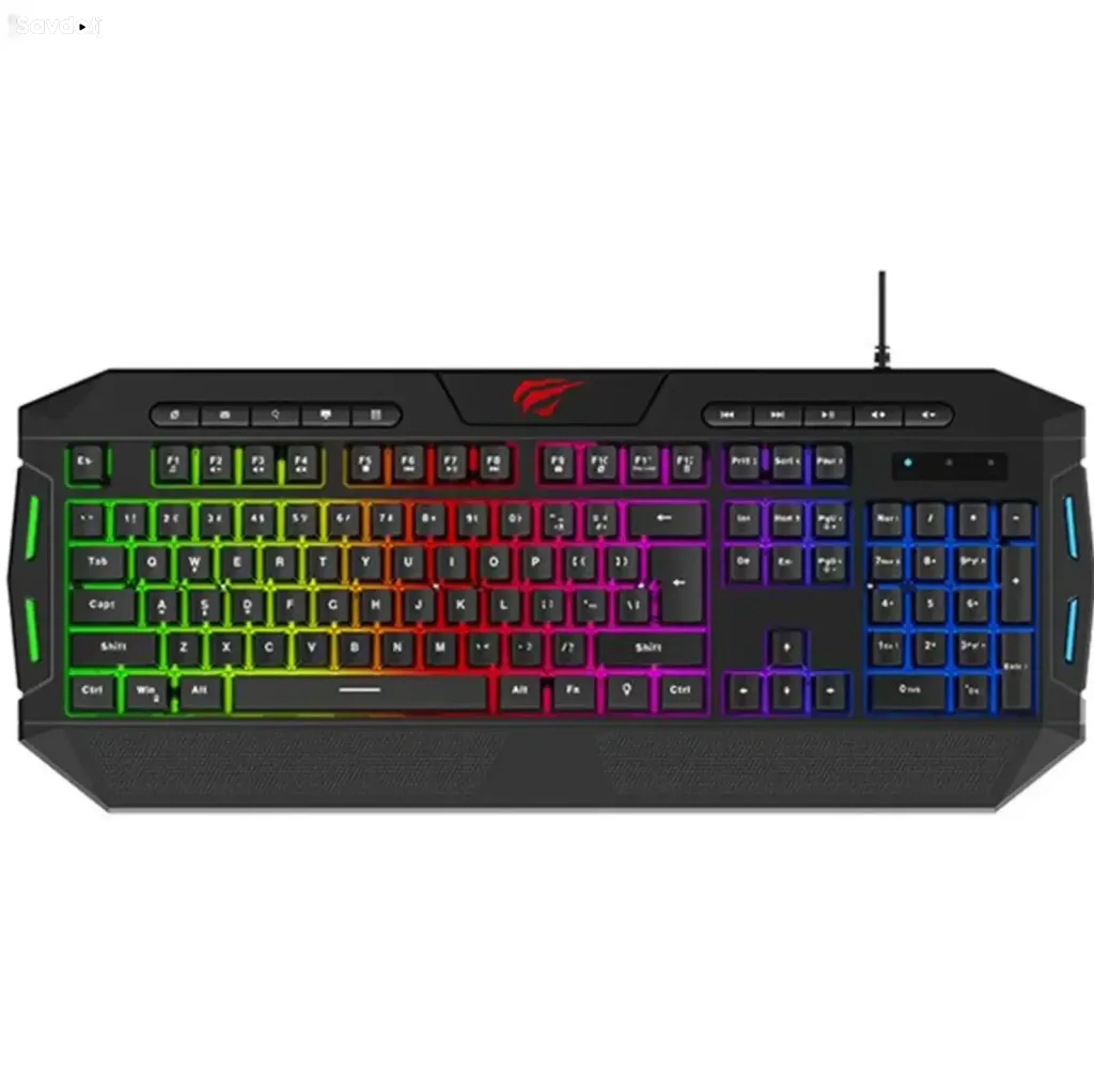 Игровой комплект Havit KB501CM 4-в-1 Клавиатура Мышь Гарнитура
