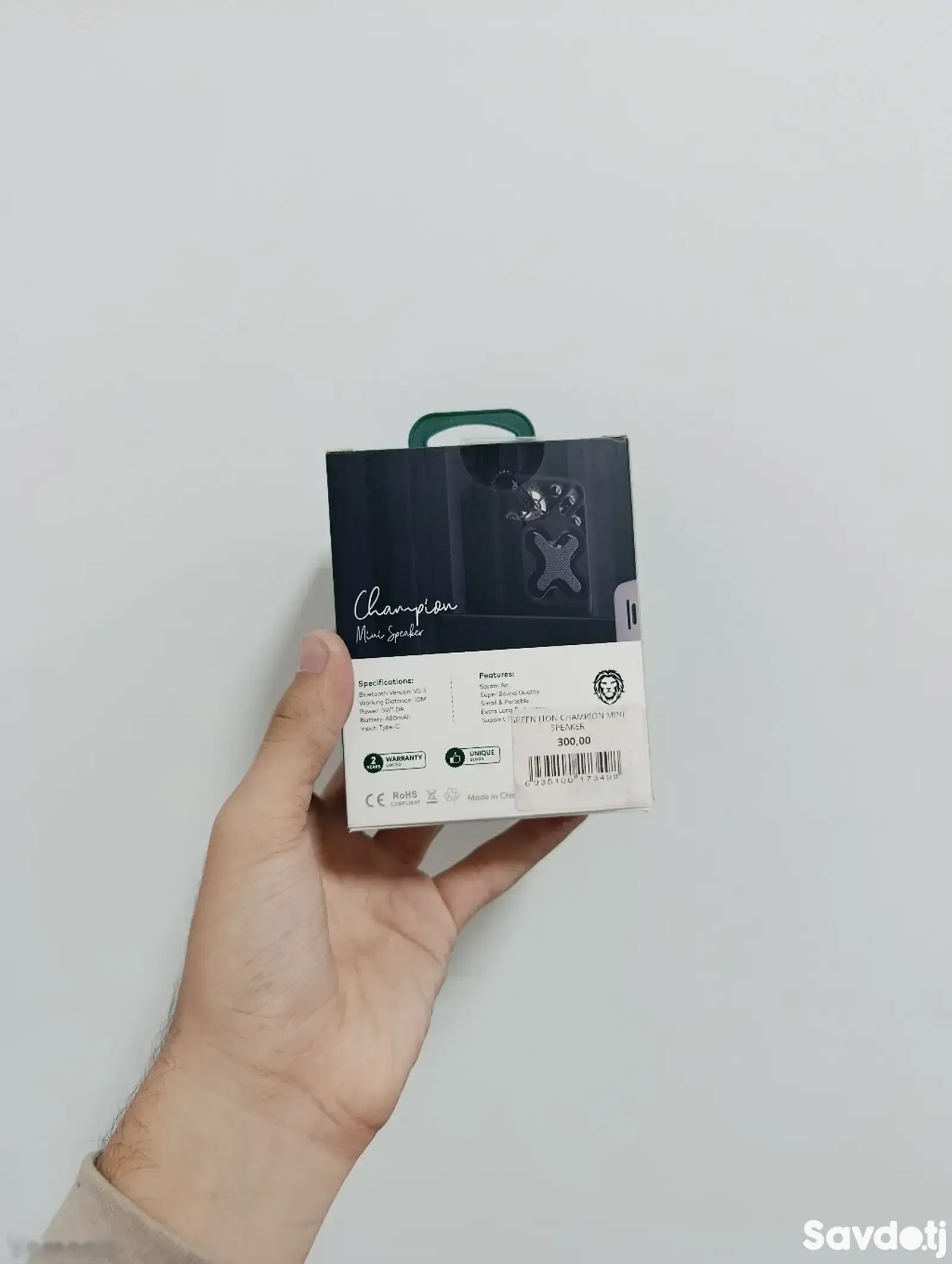 Мини колонка Green Lion Champion Mini Speaker