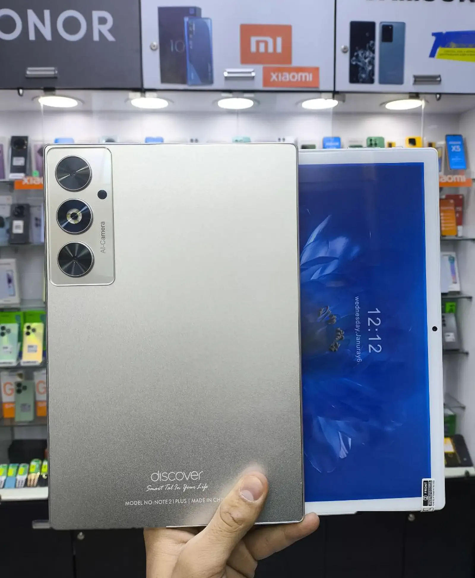 Планшет Discover 2Sim 16/512gb Blue 8000мач