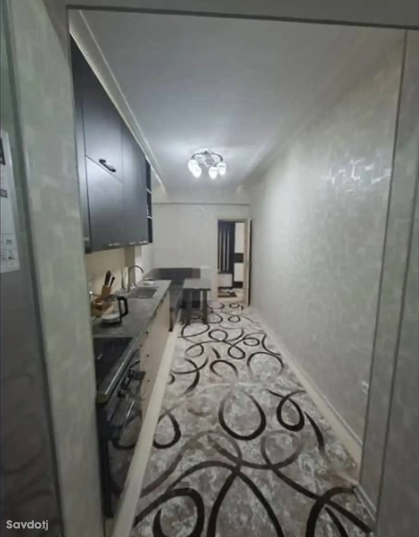 2-комн. квартира, 1 этаж, 75м², Сомони — фото 4