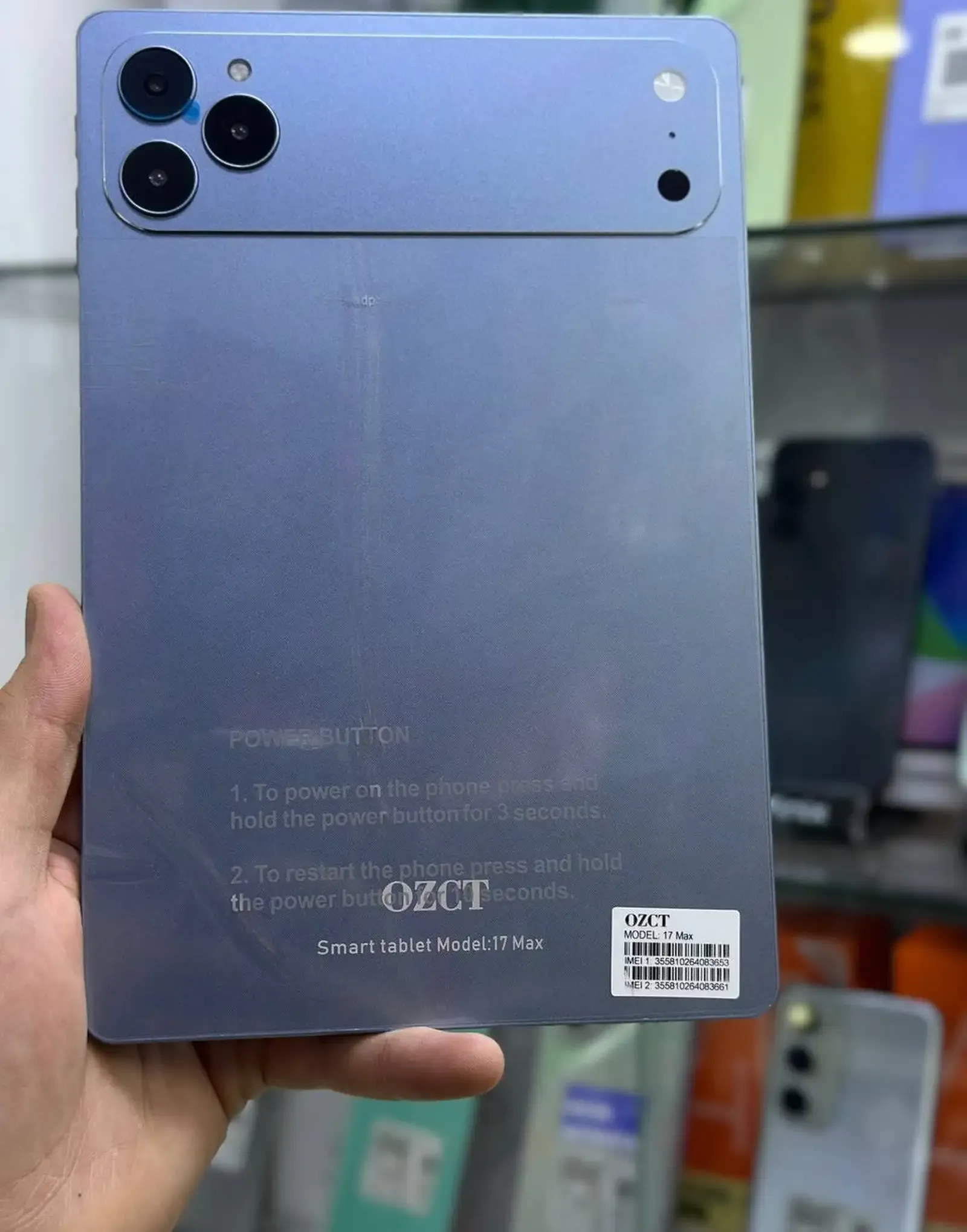 Планшет 17PRO MAX 16/1Тера Orange 2sim