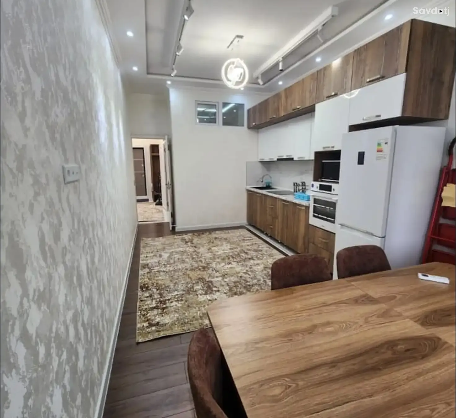 2-комн. квартира, 11 этаж, 78м², Сомони — фото 8
