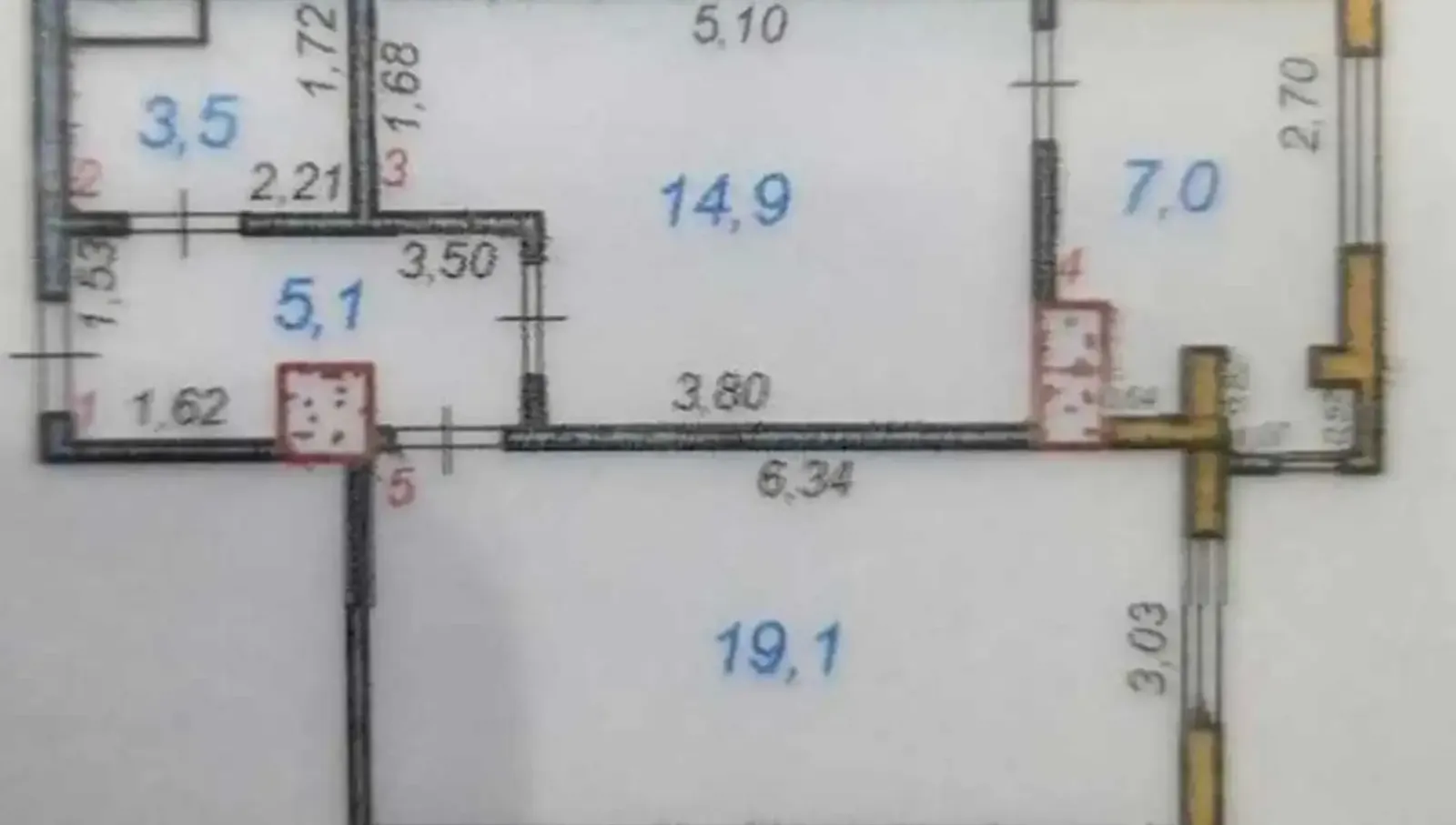 2-комн. квартира, 15 этаж, 50 м², Фирдавси — фото 11
