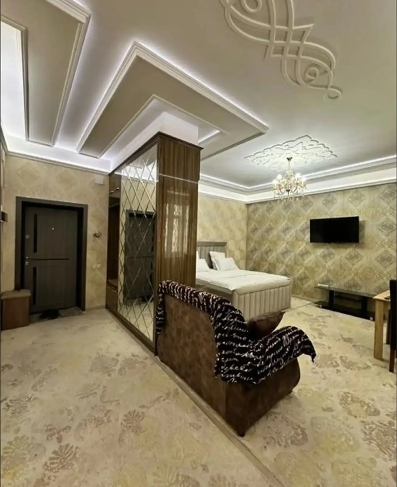 1-комн. квартира, 14 этаж, 45 м², Шохмансур — фото 2