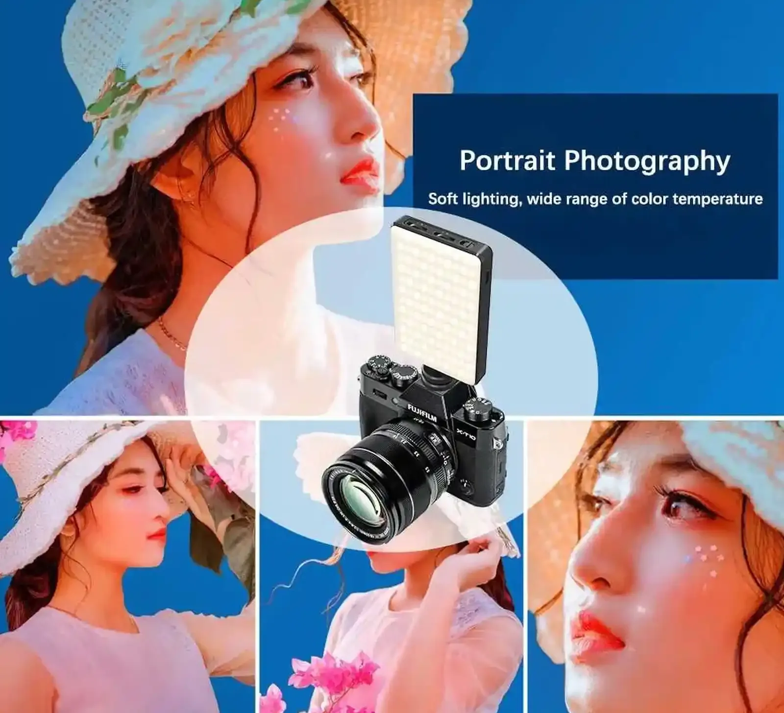 Светодиодный осветитель для фото и видео Photography fill light