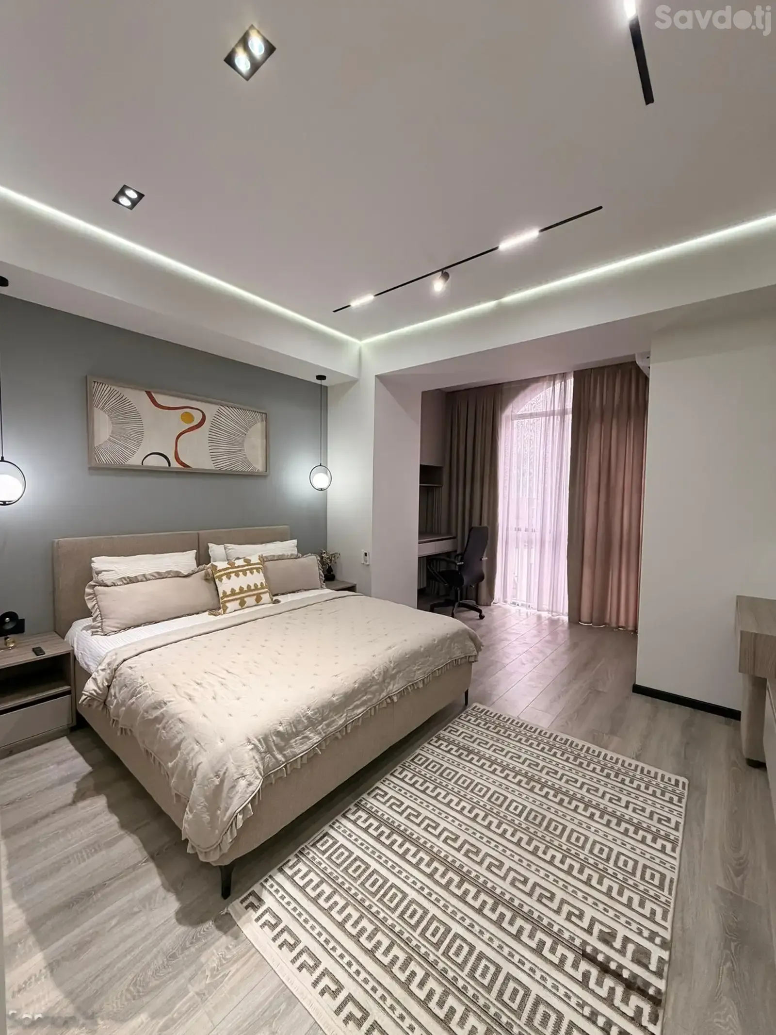 3-комн. квартира, 18 этаж, 125 м², Овир, Дом Пули Сангин, Ёвар