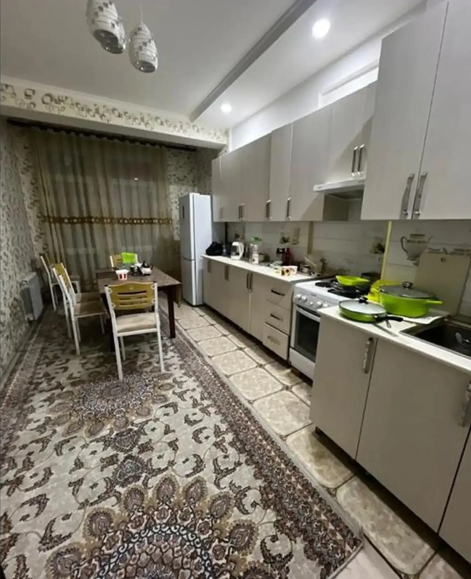 3-комн. квартира, 5 этаж, 77м², Сомони — фото 4