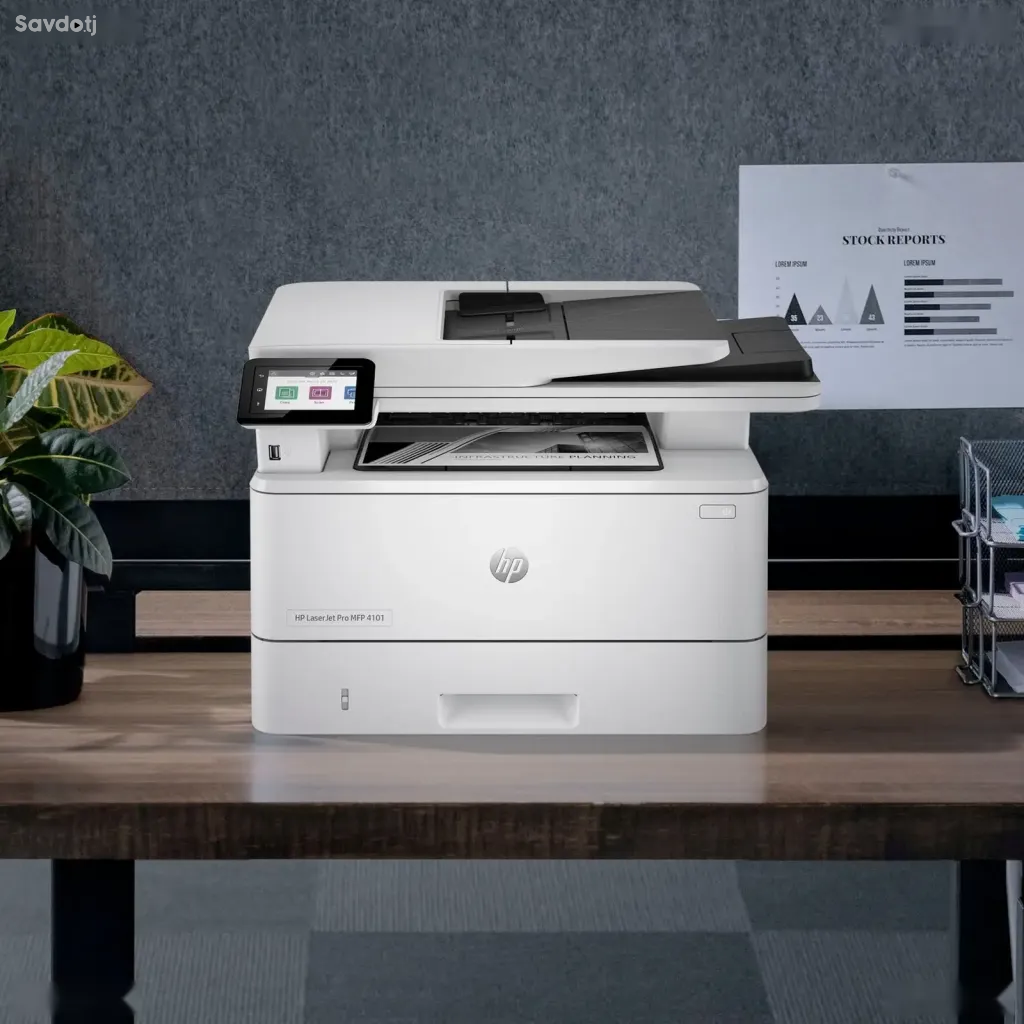 МФУ HP LaserJet Pro MFP 4103dw Лазерный принтер 3-в-1 с Wi-Fi и автодуплексом