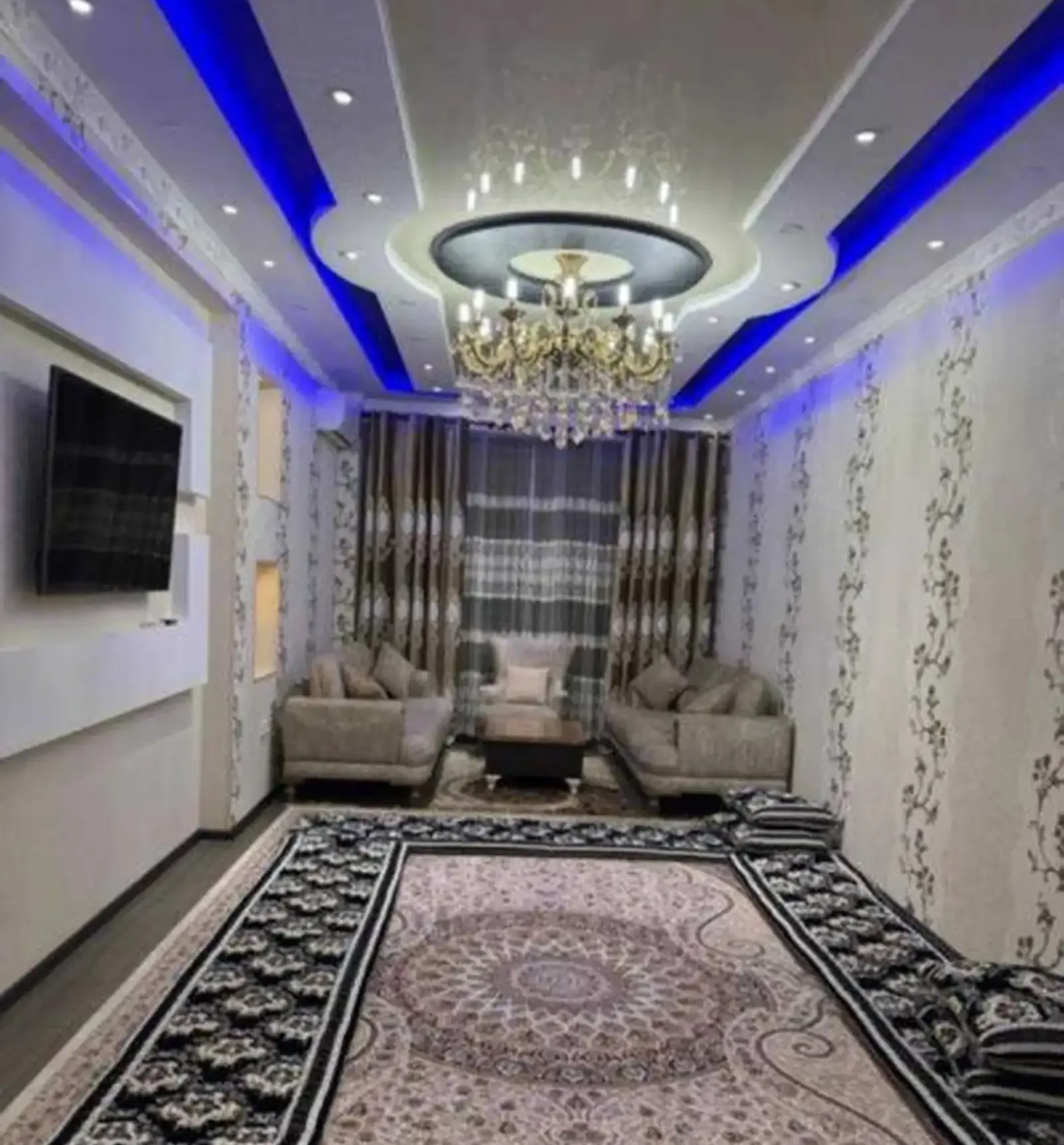 2-комн. квартира, 11 этаж, 90м², Сомони — фото 3