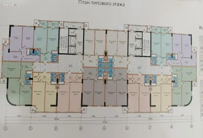 2-комн. квартира, 12 этаж, 86 м², Гулистон — фото 2
