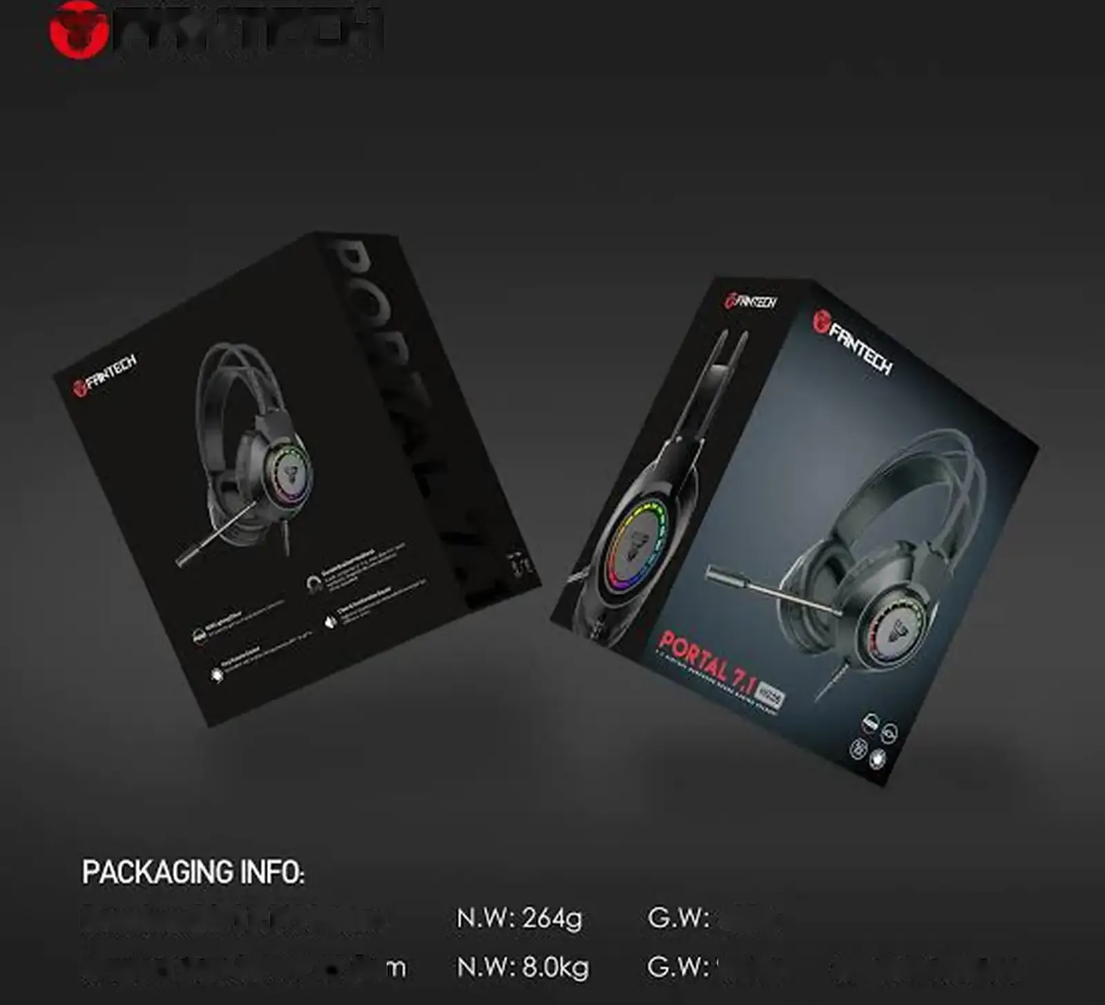 Игровые наушники Fantech Portal GH28