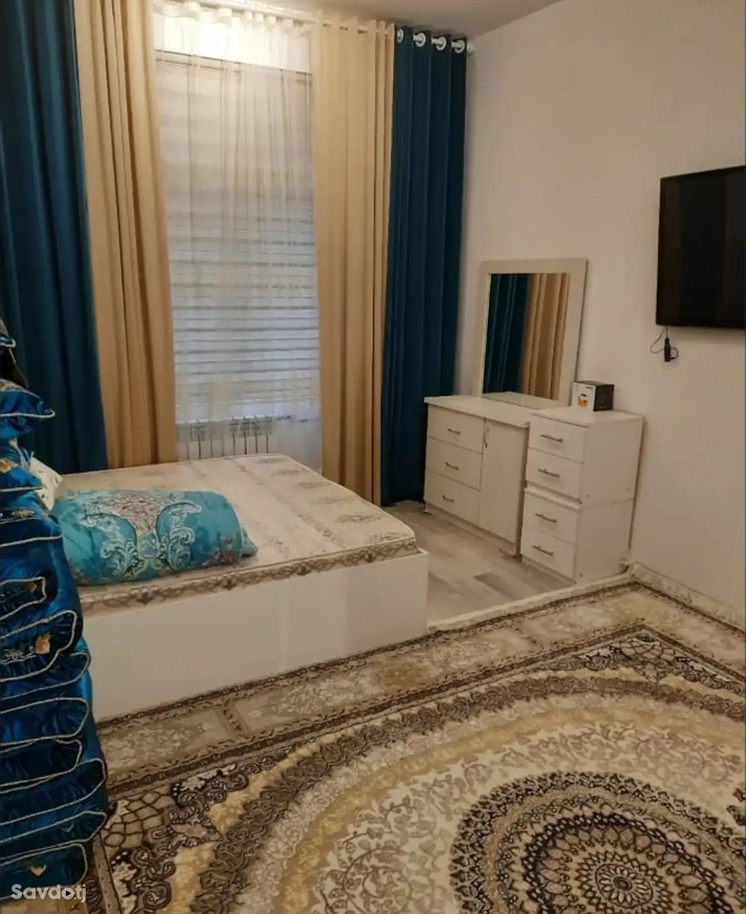 1-комн. квартира, 7 этаж, 48 м², Сомони — фото 8