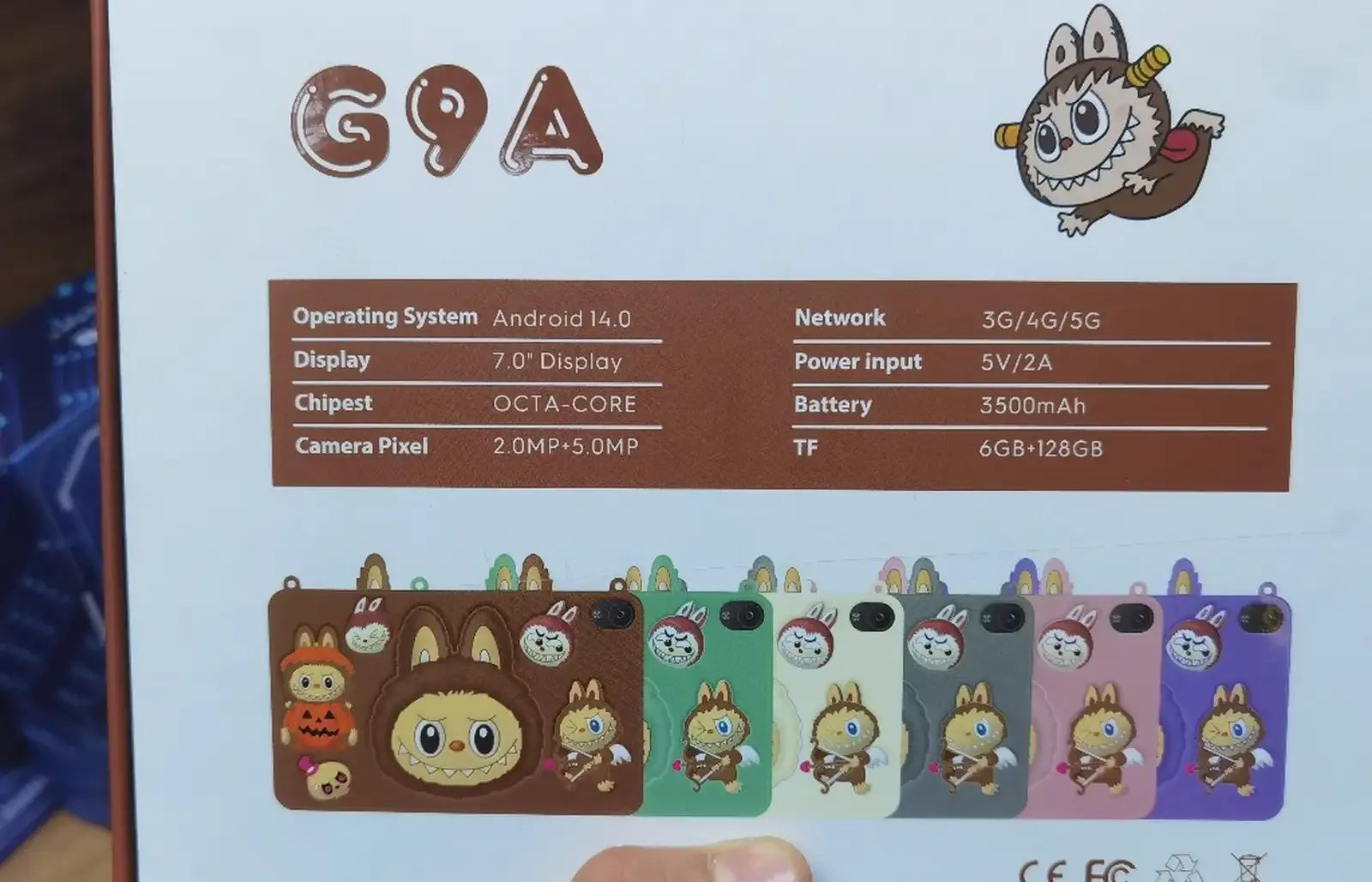 Планшет Детский G9B 6/128gb 3500Мач