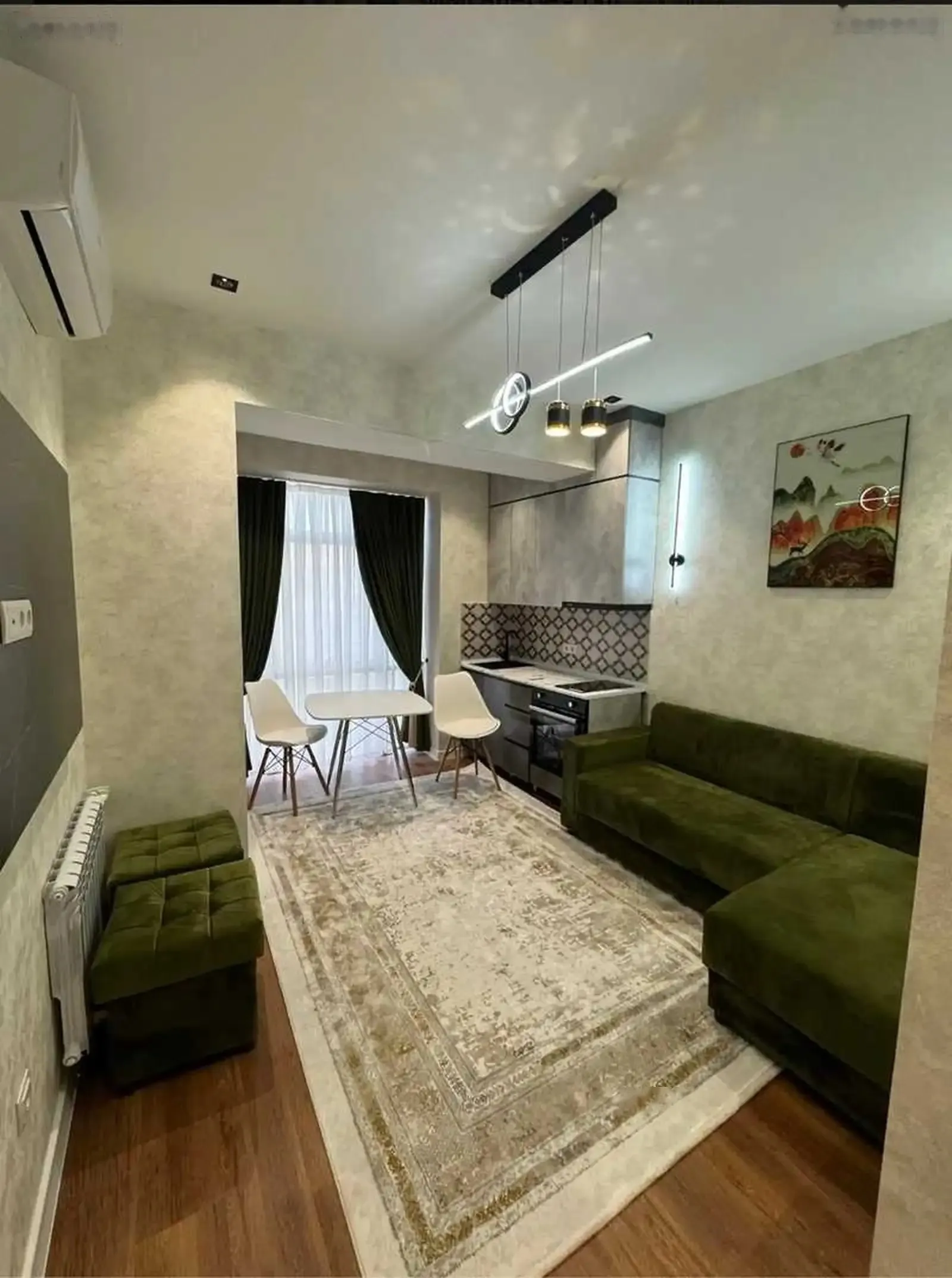 1-комн. квартира, 12 этаж, 31 м², доми ватан — фото 2