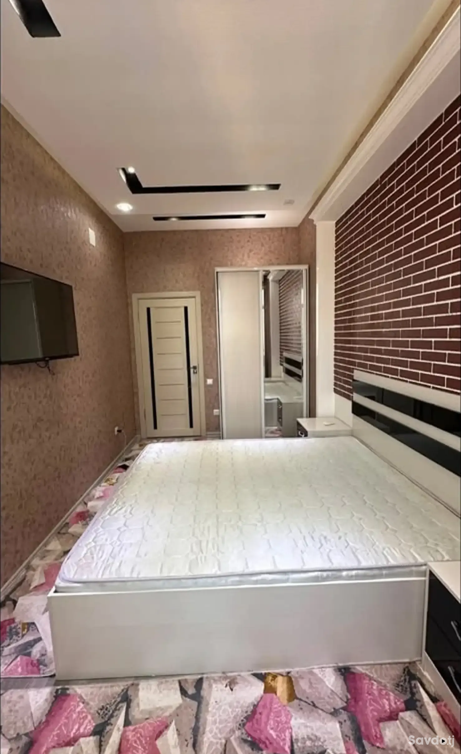 2-комн. квартира, 13 этаж, 72м², Сомони — фото 2