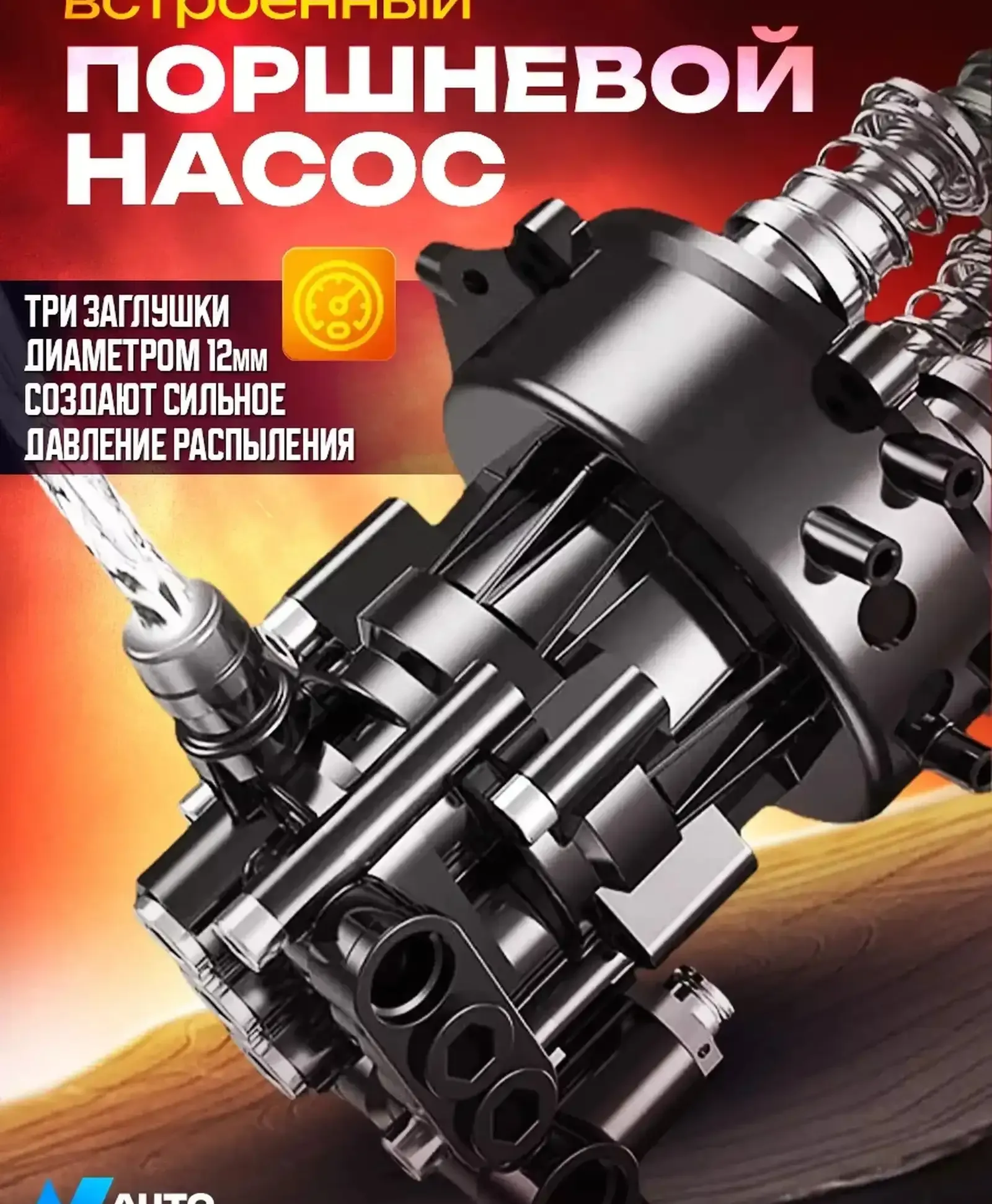 Аккумуляторная мойка высокого давления для авто