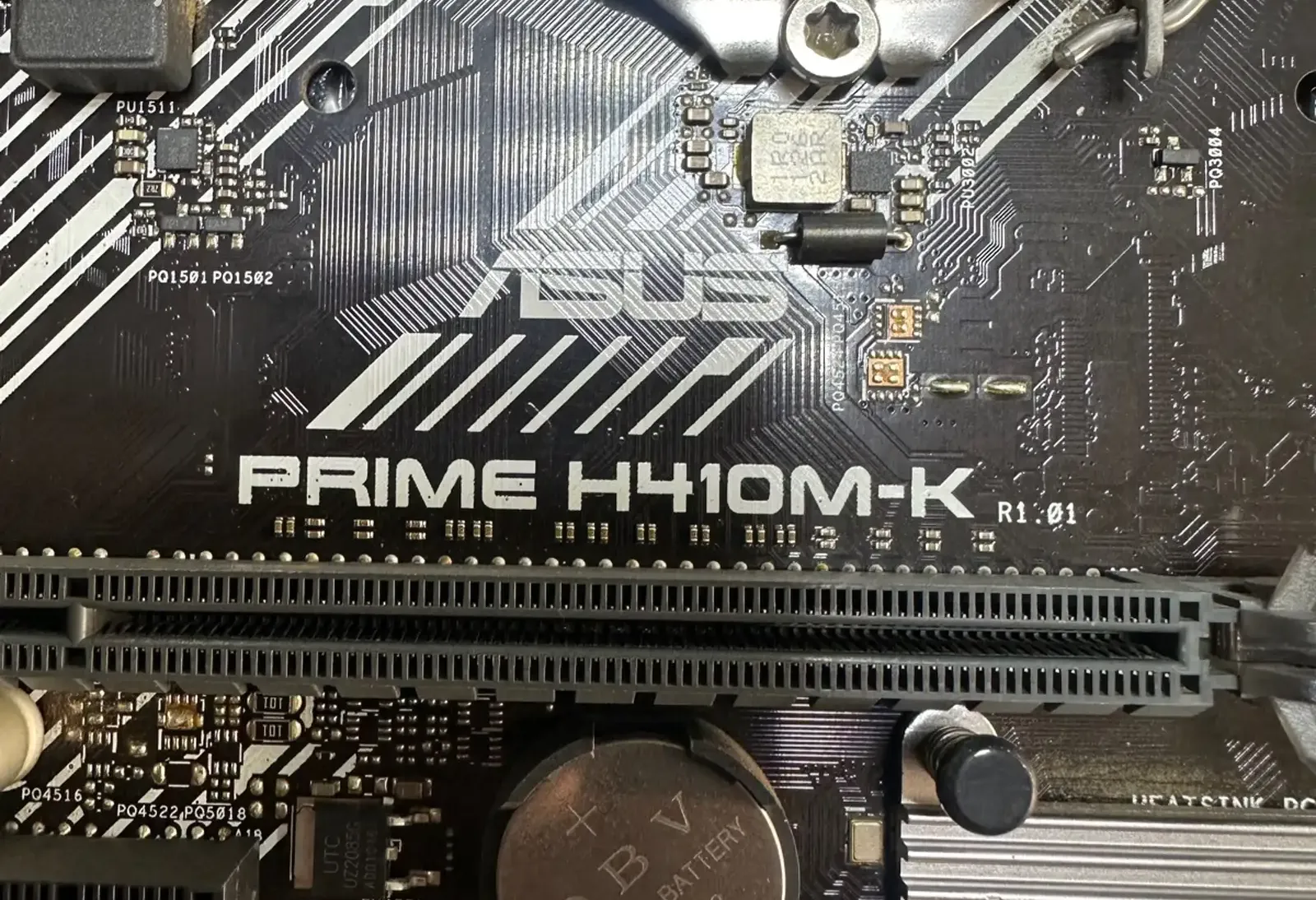 Материнская плата Asus H410