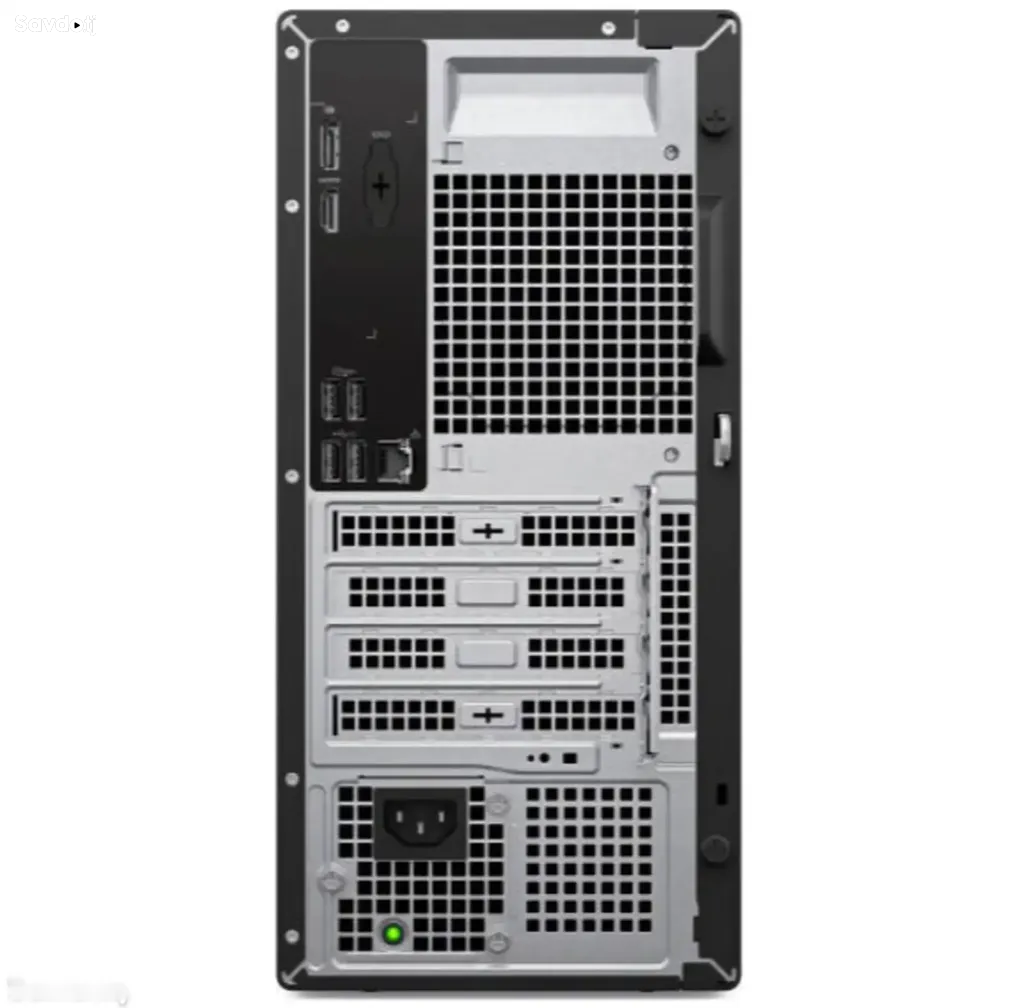 Dell Tower ECT1250 Настольный ПК | Intel Core i3-14100, 8GB RAM, 512GB SSD
