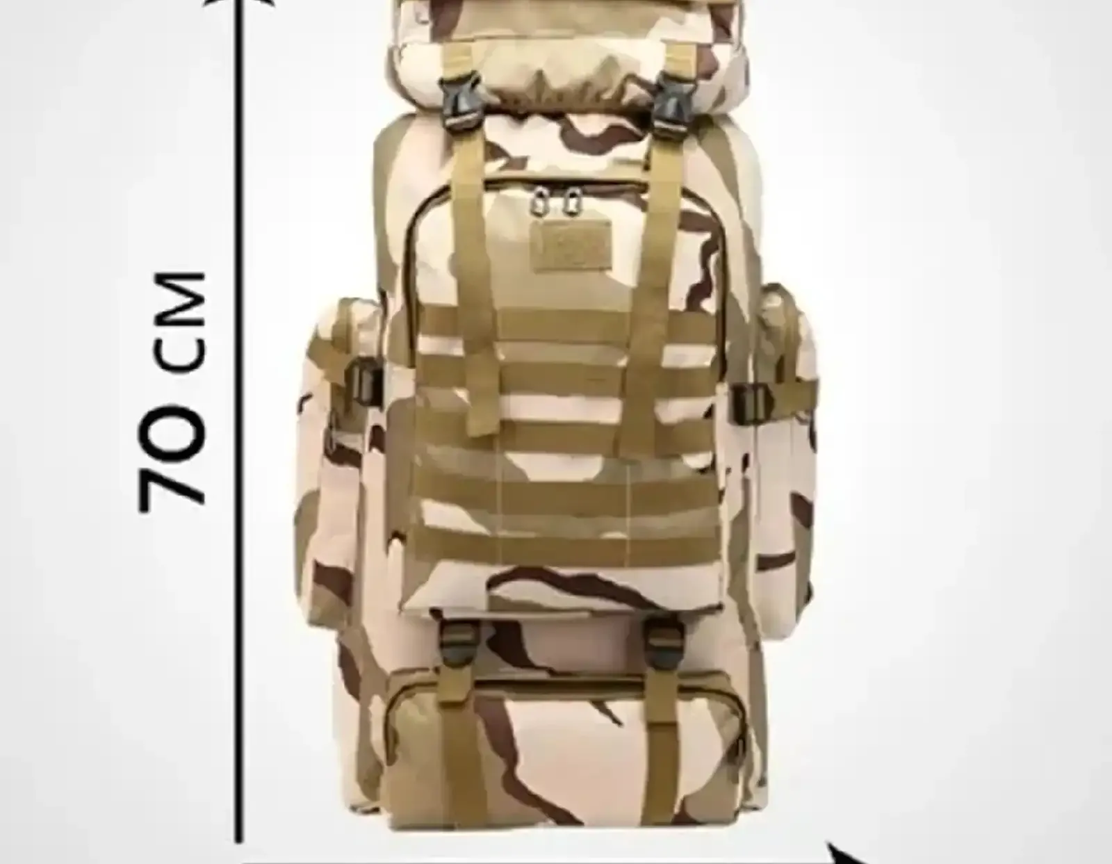 Рюкзак тактический объём 70л для похода