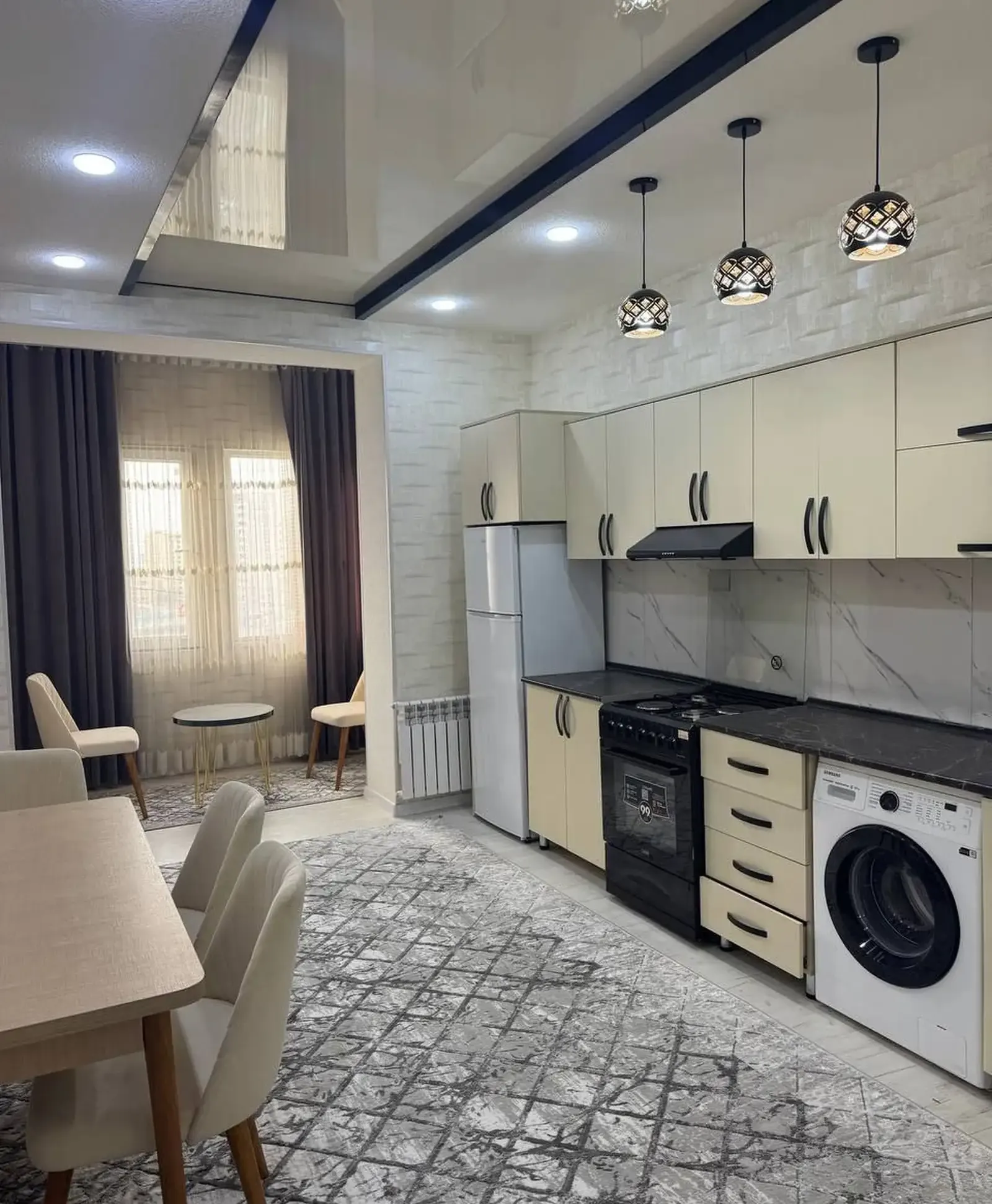 2-комн. квартира, 12 этаж, 78 м², Шохмансур — фото 7