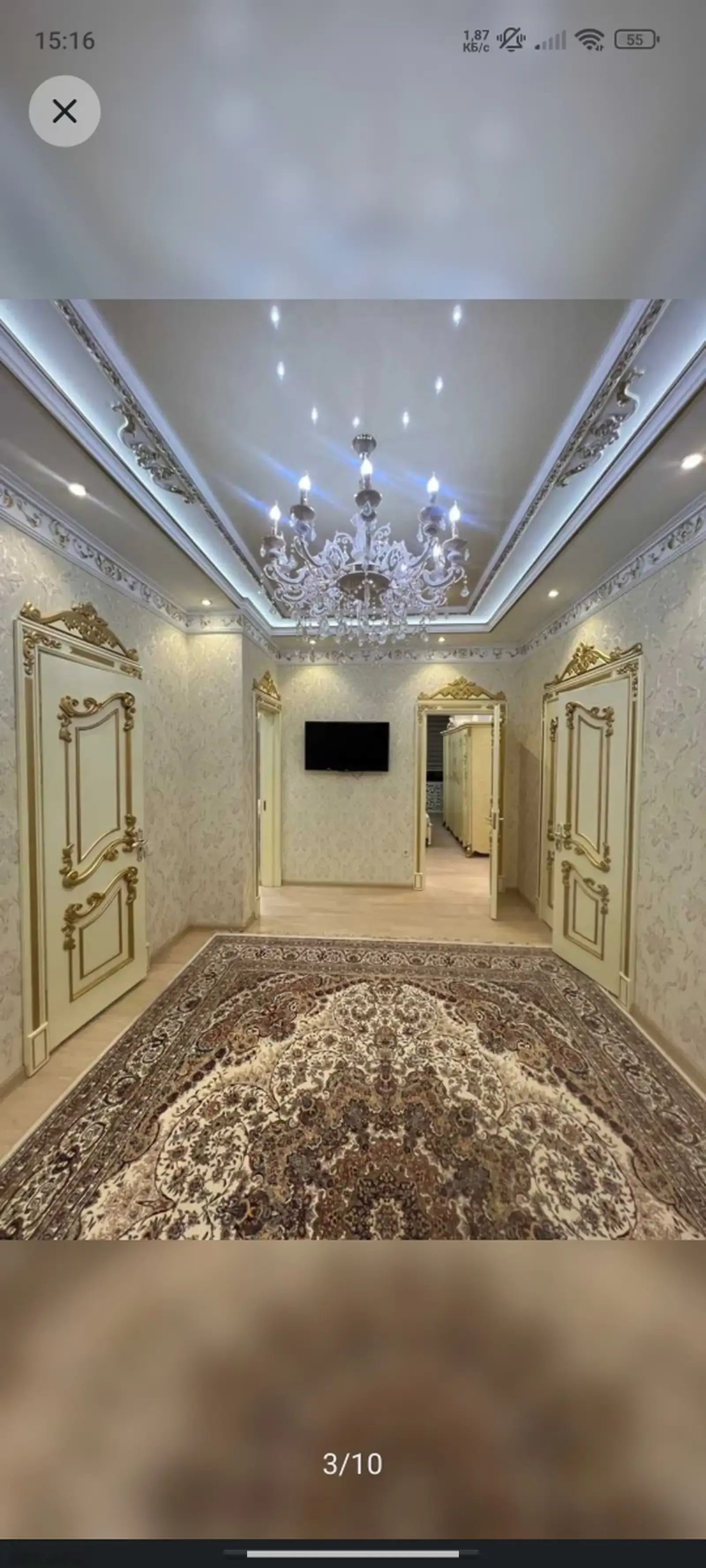 3-комн. квартира, 7 этаж, 122м², Шохмансур — фото 3